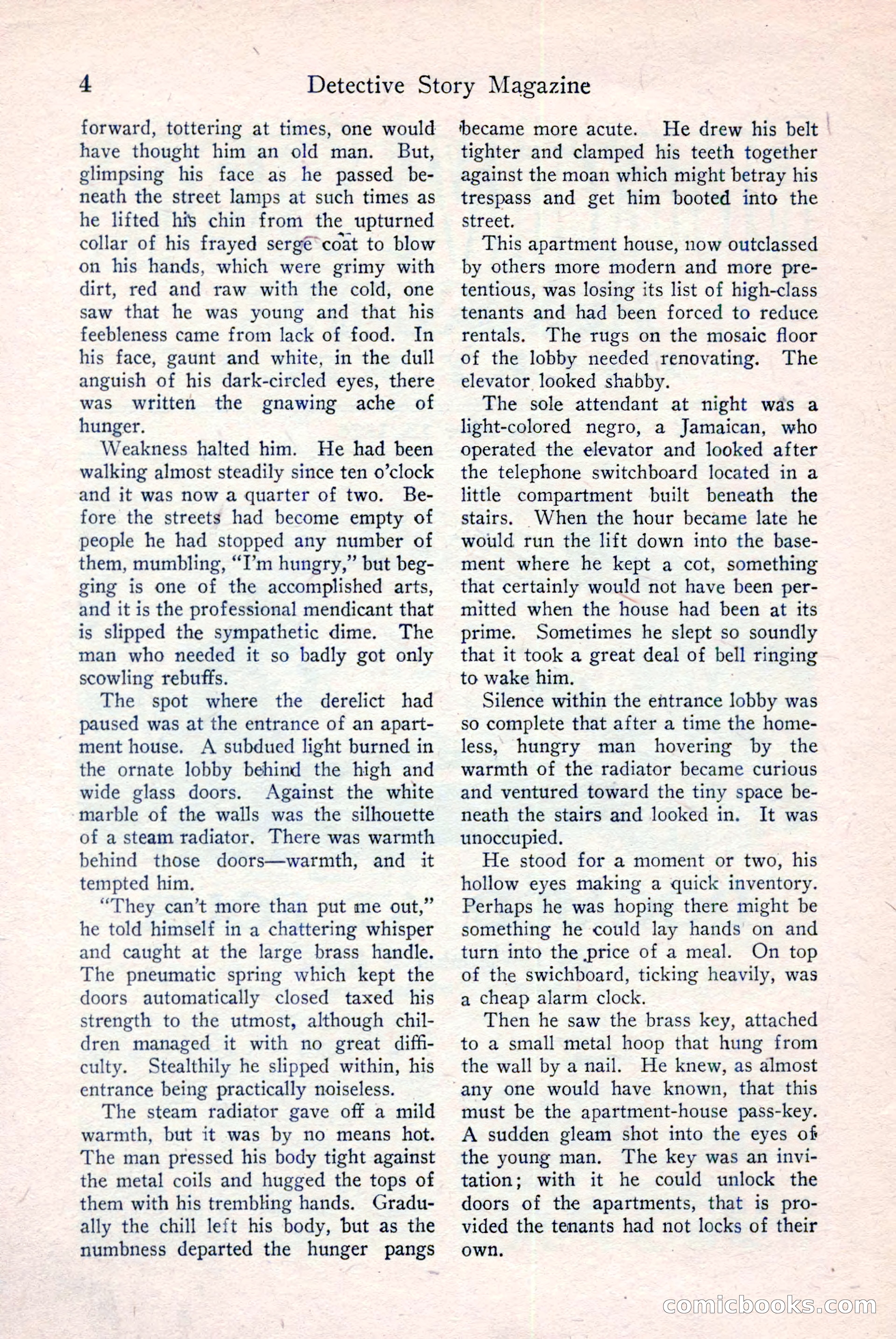 Detective Story Magazine, December 18, 1926 — page 6 of 148
