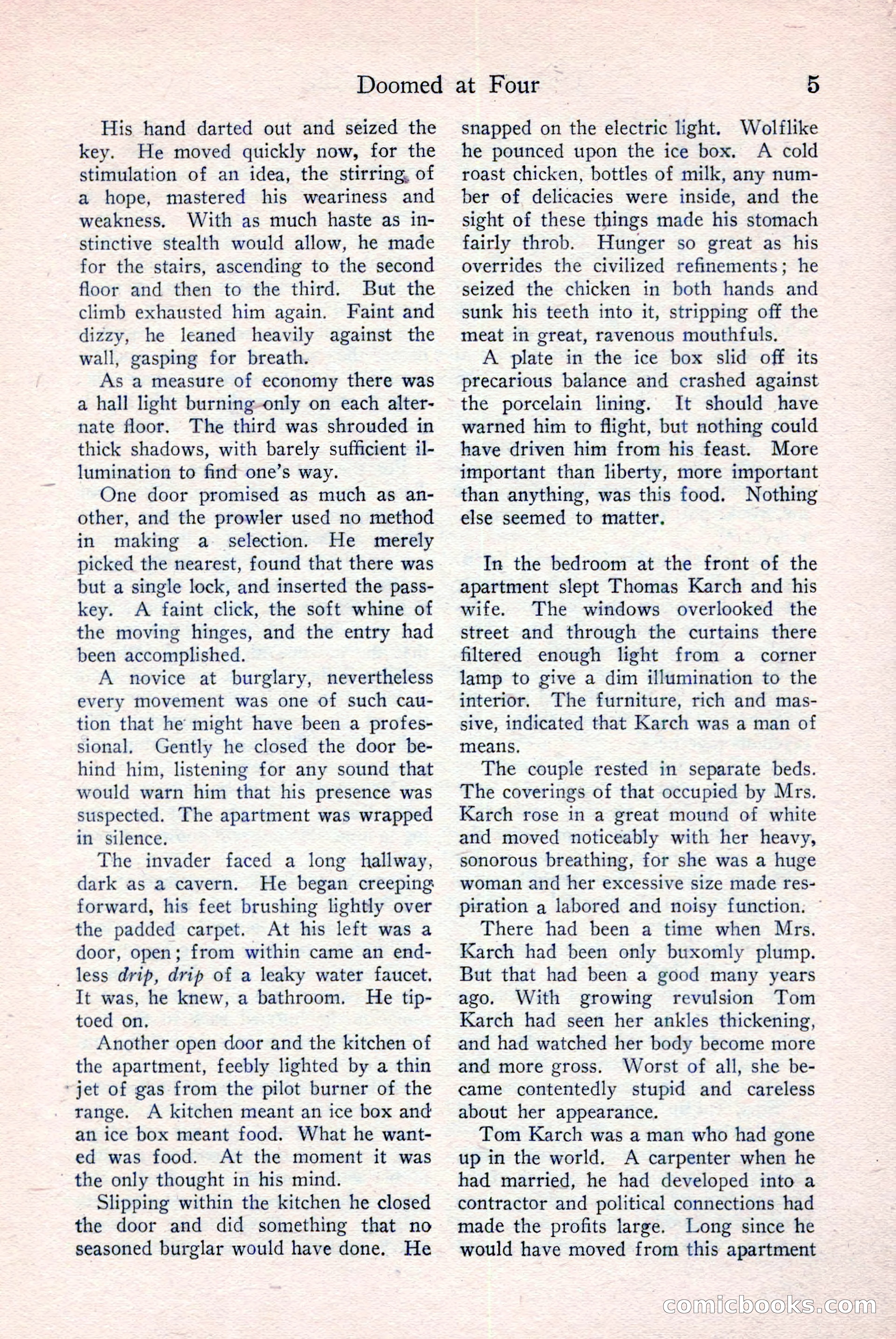 Detective Story Magazine, December 18, 1926 — page 7 of 148