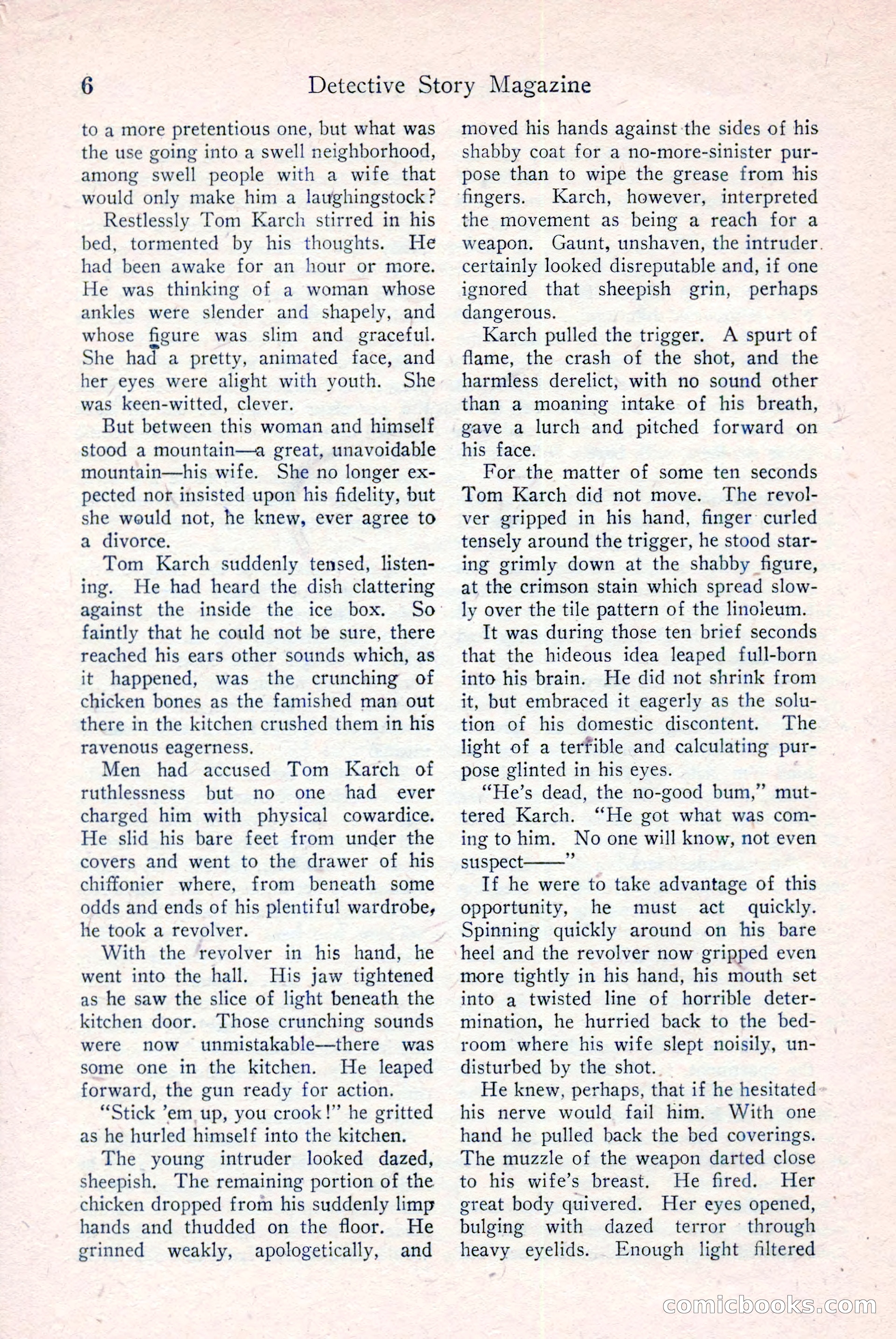 Detective Story Magazine, December 18, 1926 — page 8 of 148