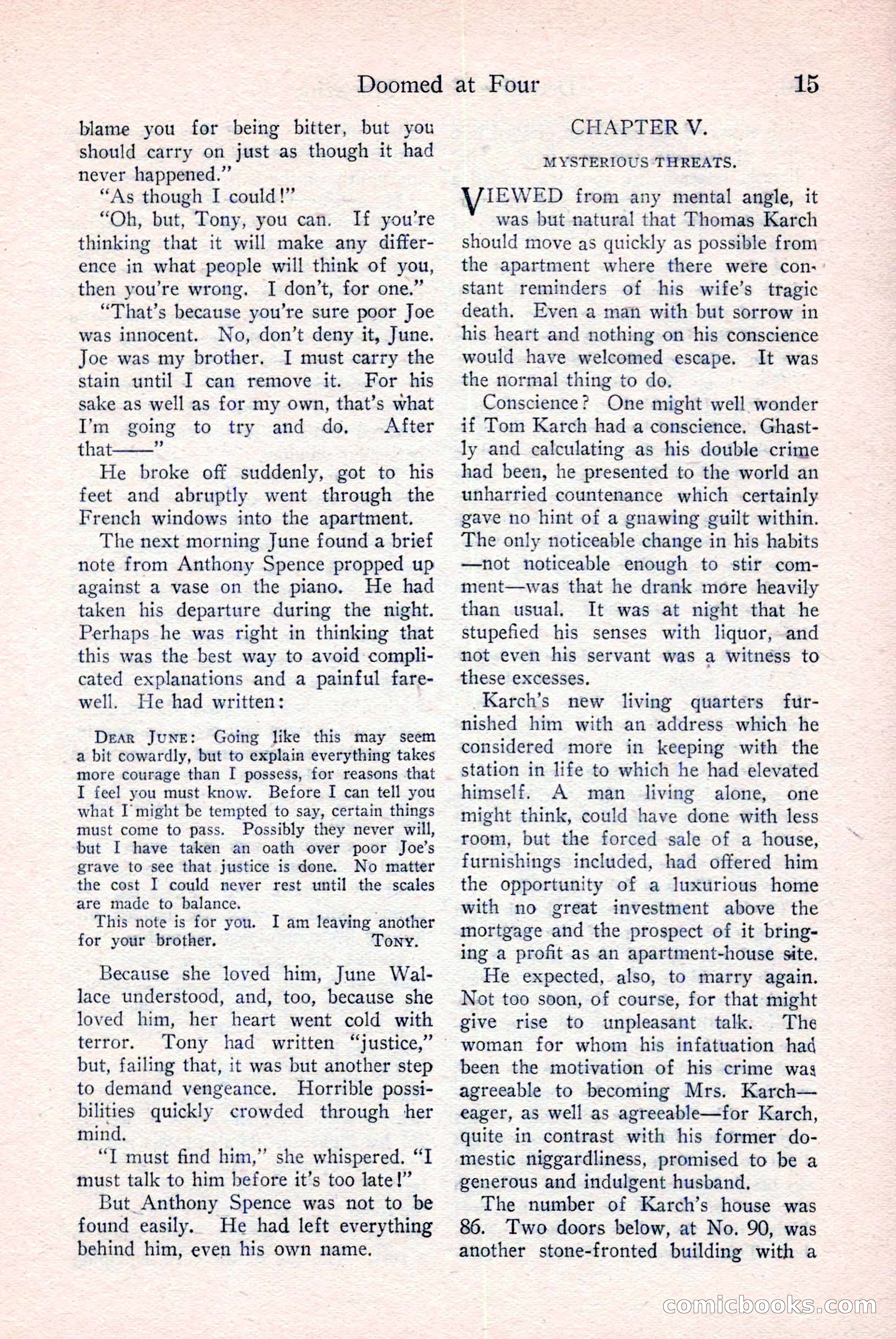 Detective Story Magazine, December 18, 1926 — page 17 of 148