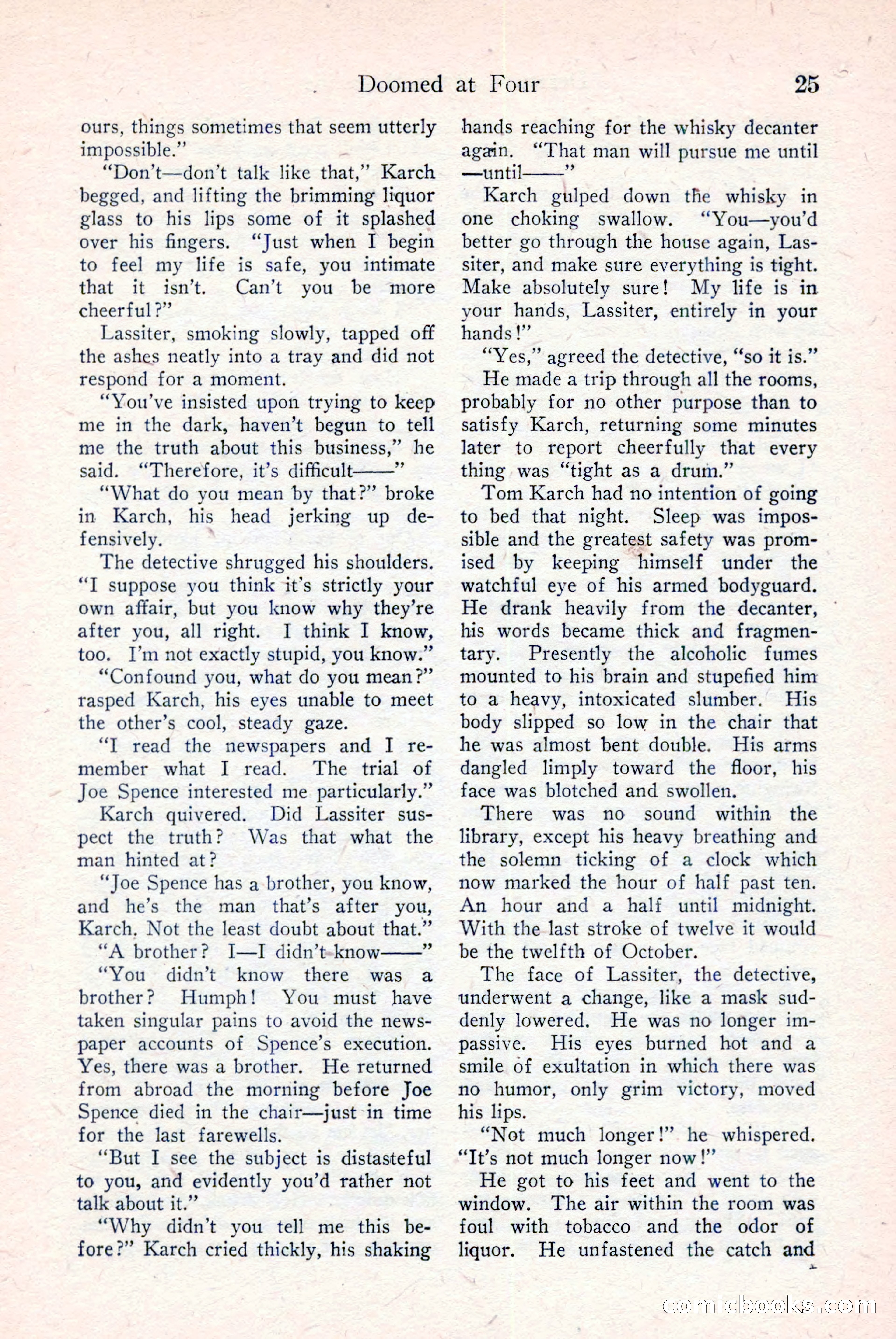Detective Story Magazine, December 18, 1926 — page 27 of 148