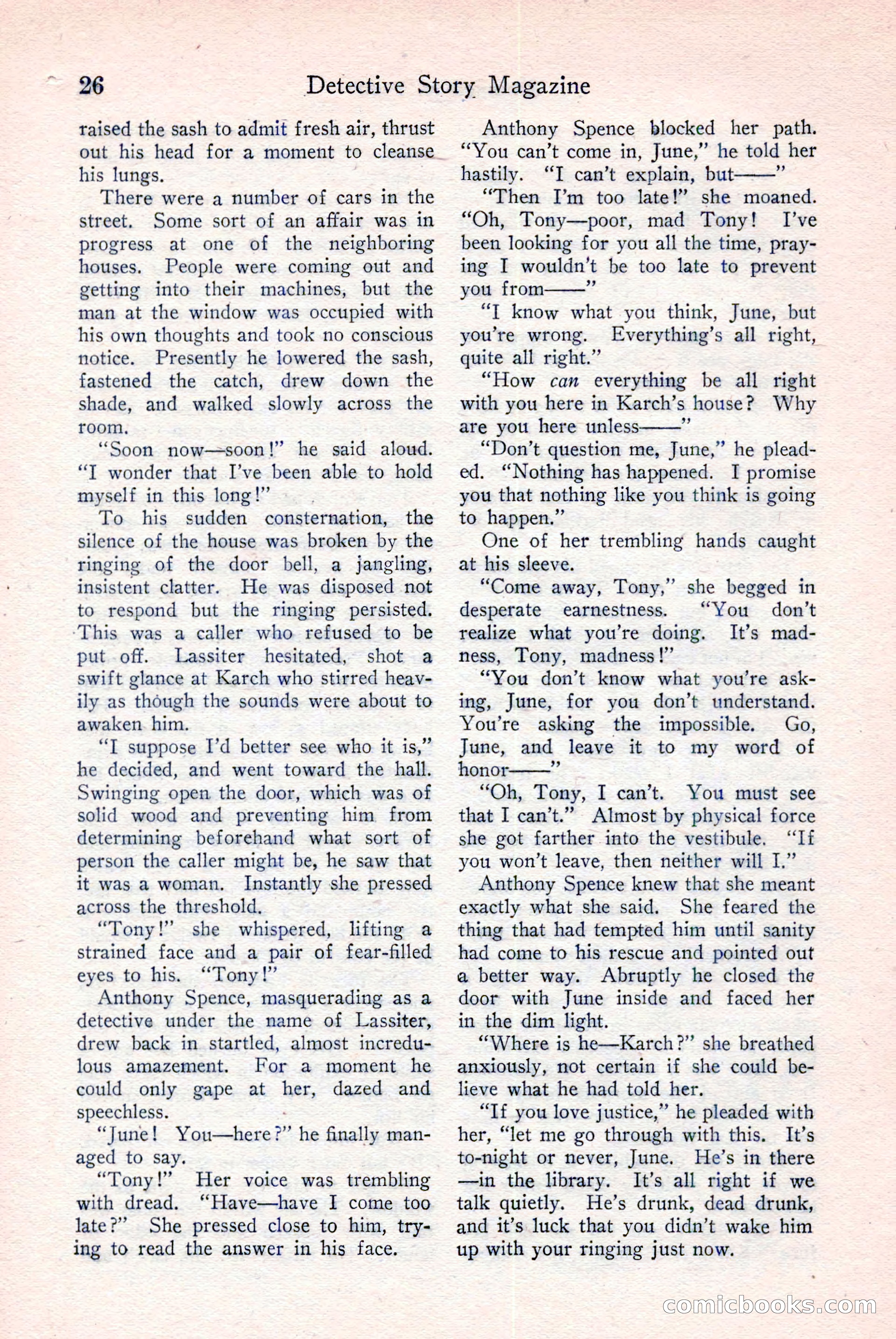 Detective Story Magazine, December 18, 1926 — page 28 of 148