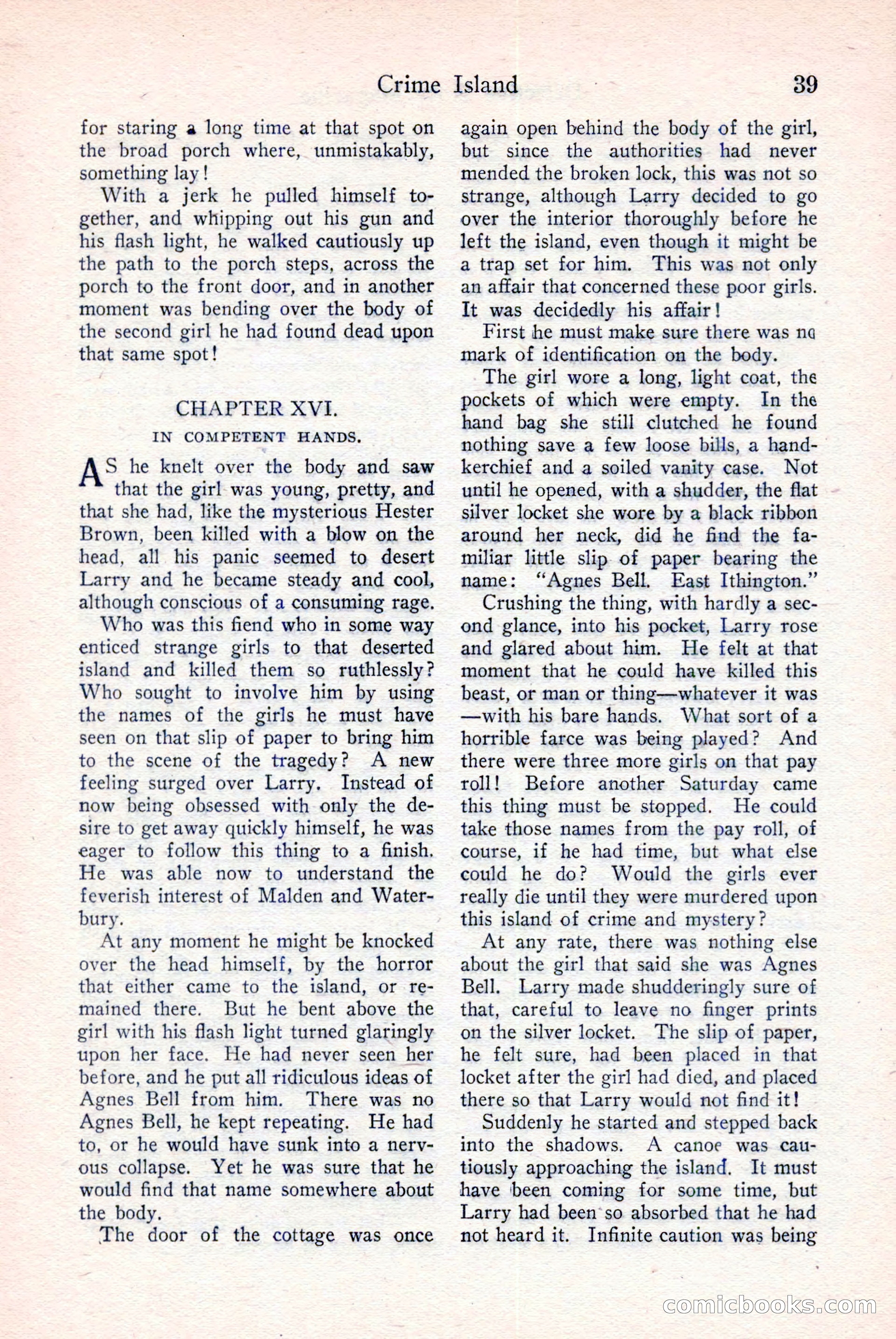 Detective Story Magazine, December 18, 1926 — page 41 of 148