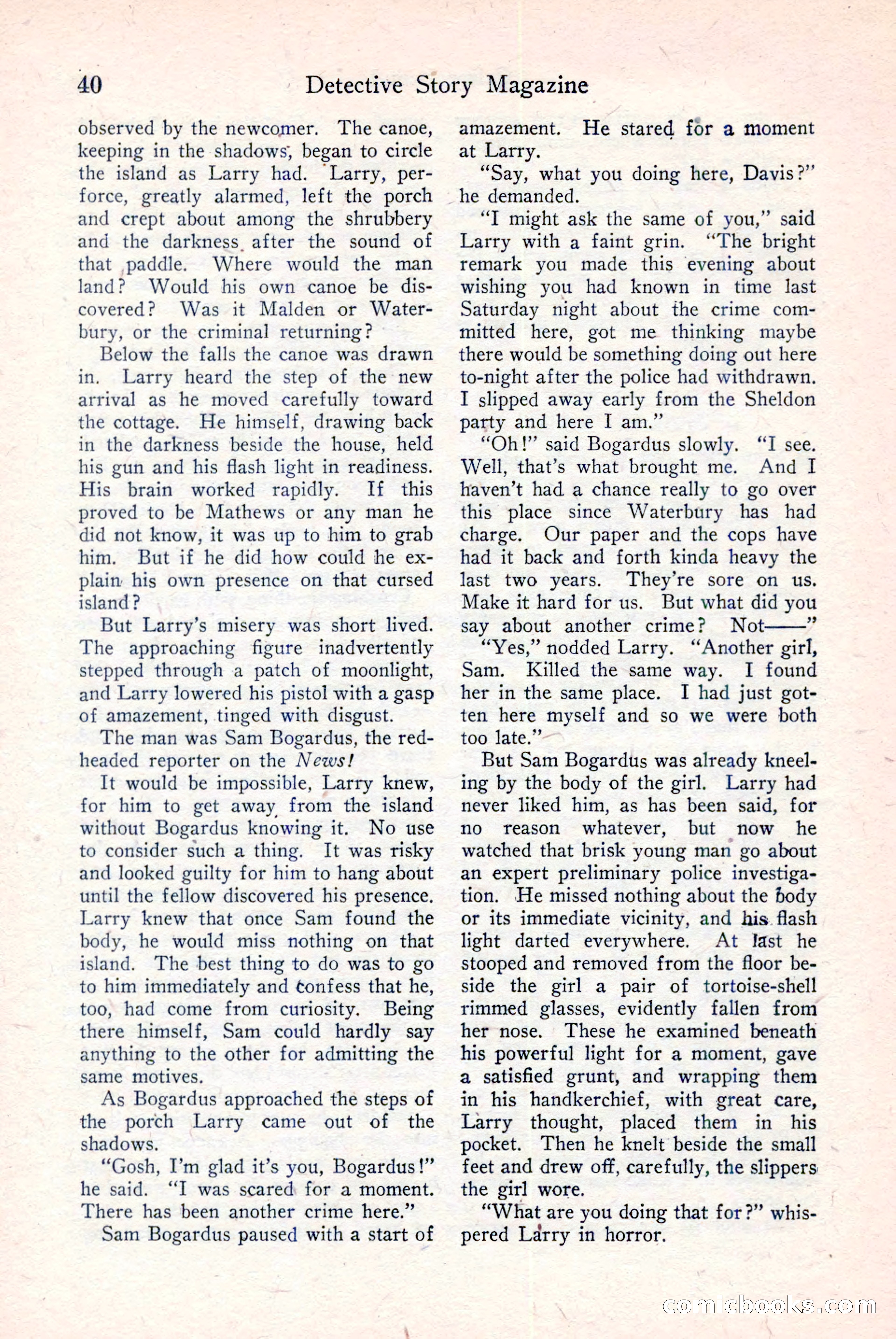 Detective Story Magazine, December 18, 1926 — page 42 of 148