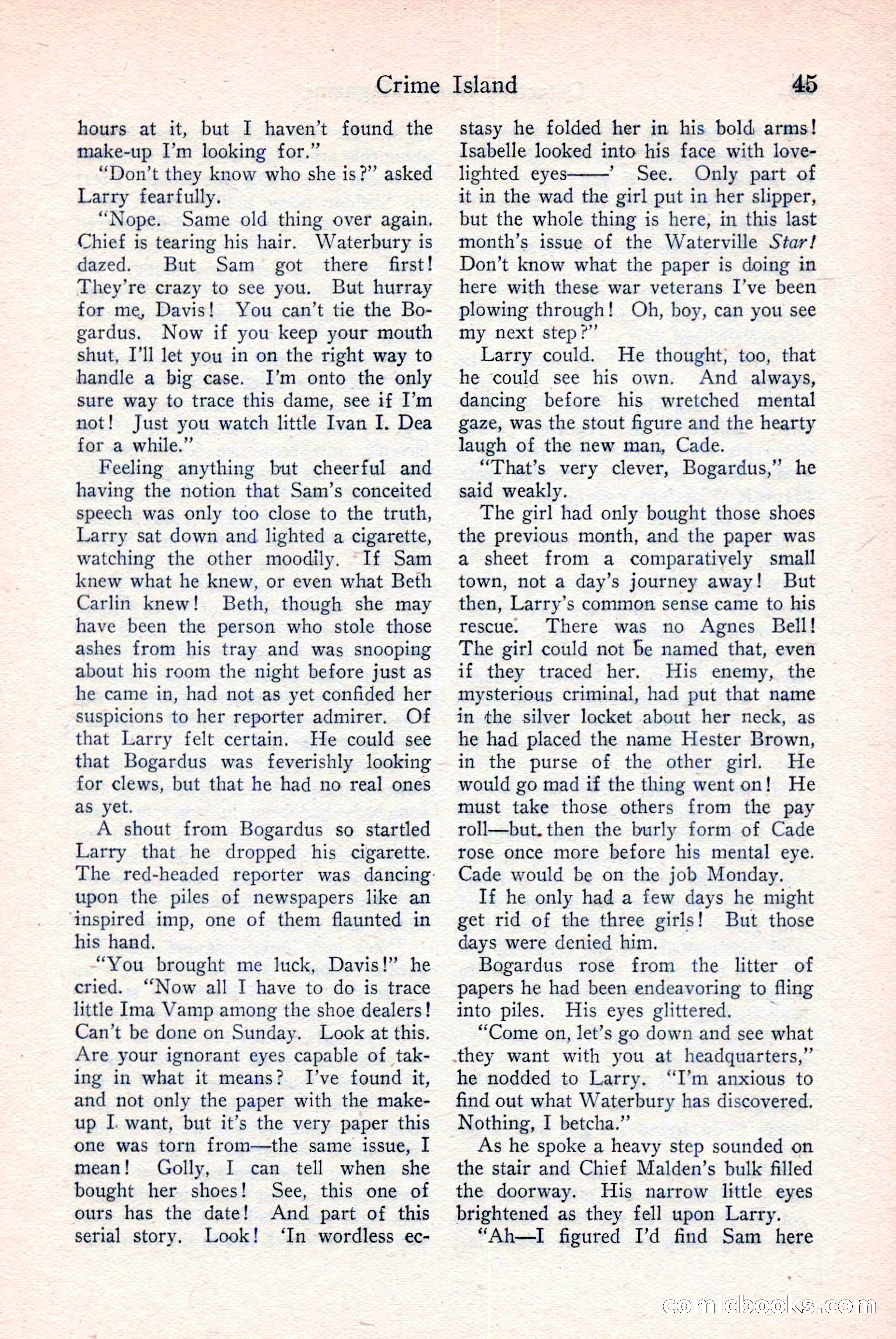 Detective Story Magazine, December 18, 1926 — page 47 of 148