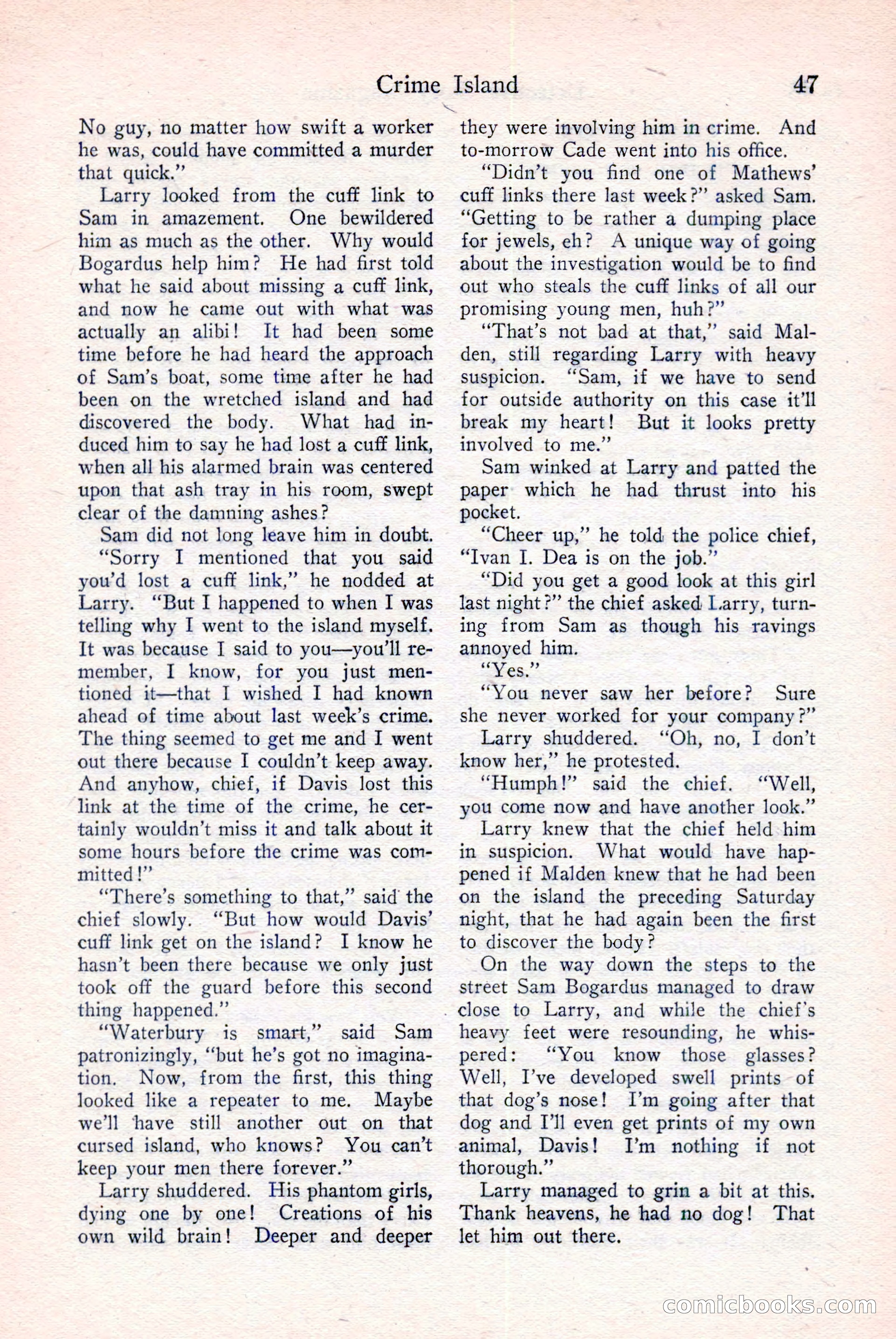 Detective Story Magazine, December 18, 1926 — page 49 of 148