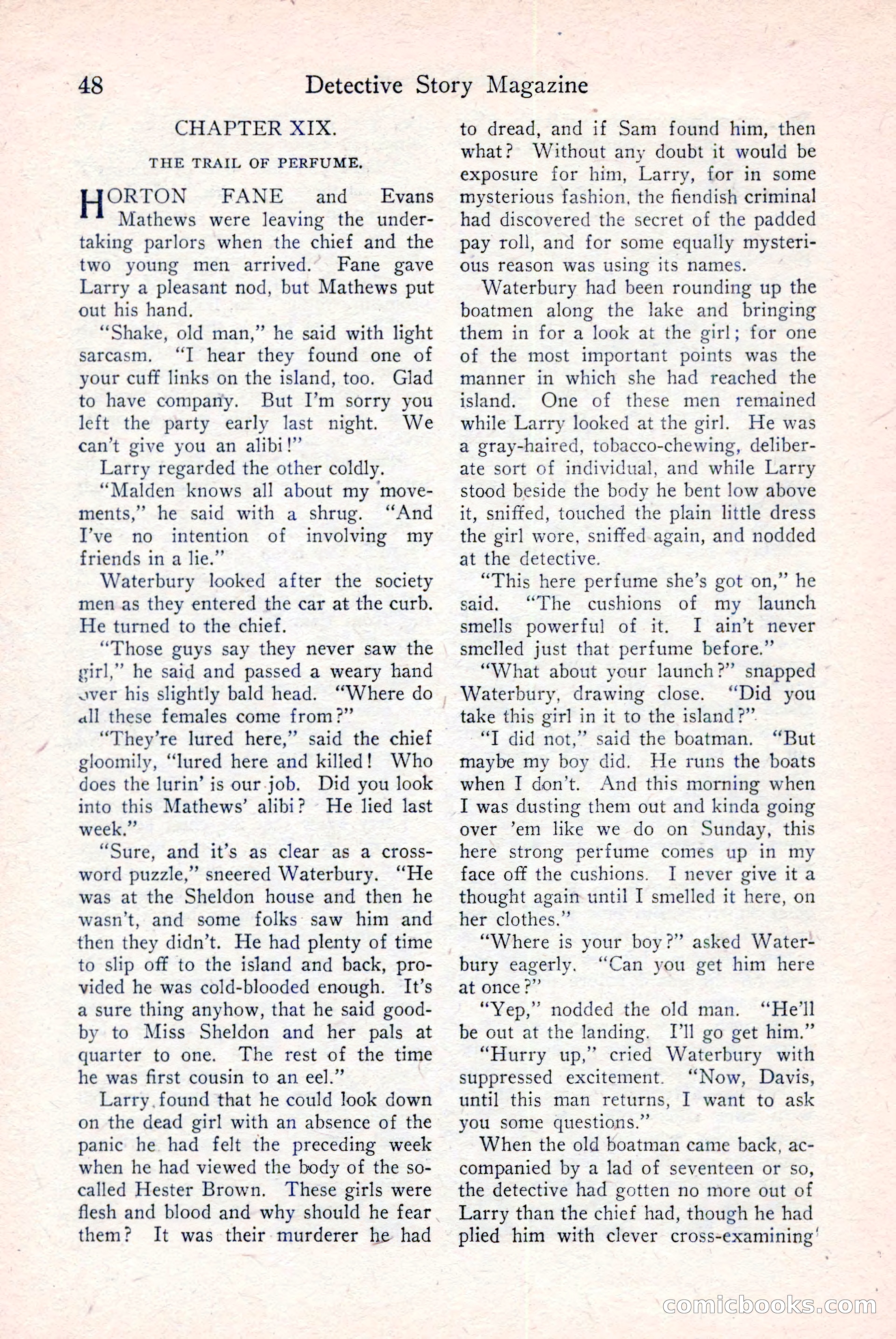 Detective Story Magazine, December 18, 1926 — page 50 of 148