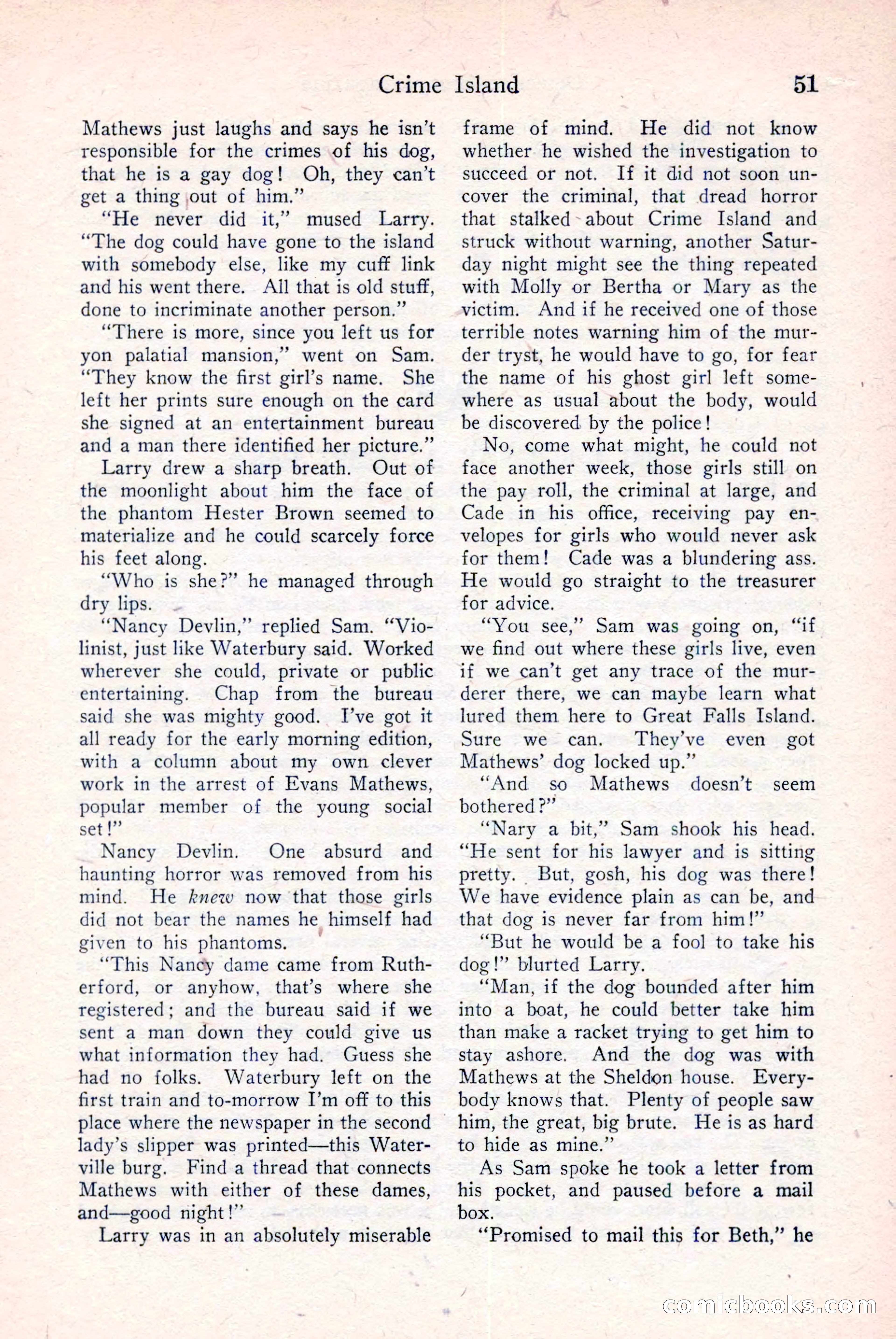 Detective Story Magazine, December 18, 1926 — page 53 of 148