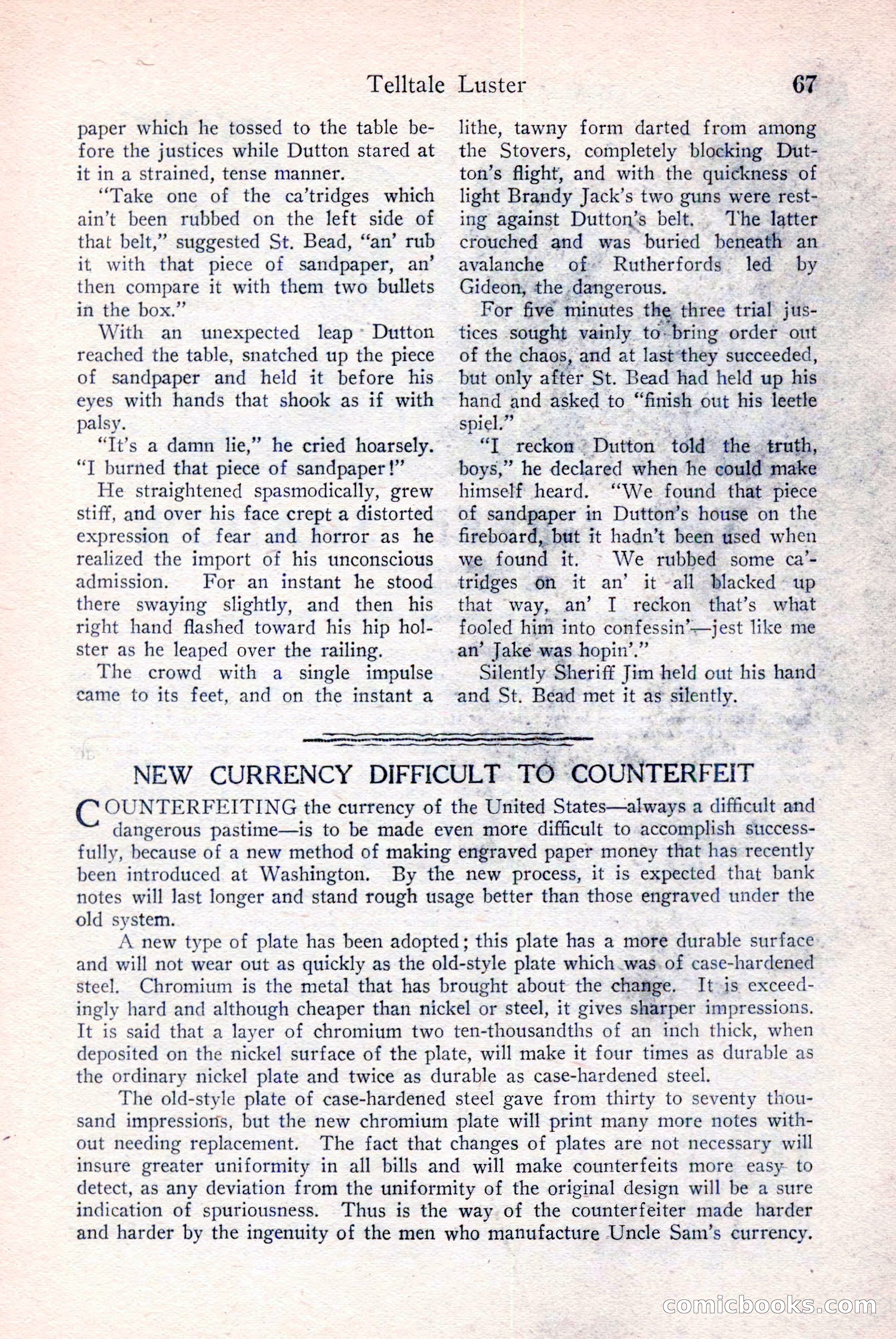 Detective Story Magazine, December 18, 1926 — page 69 of 148