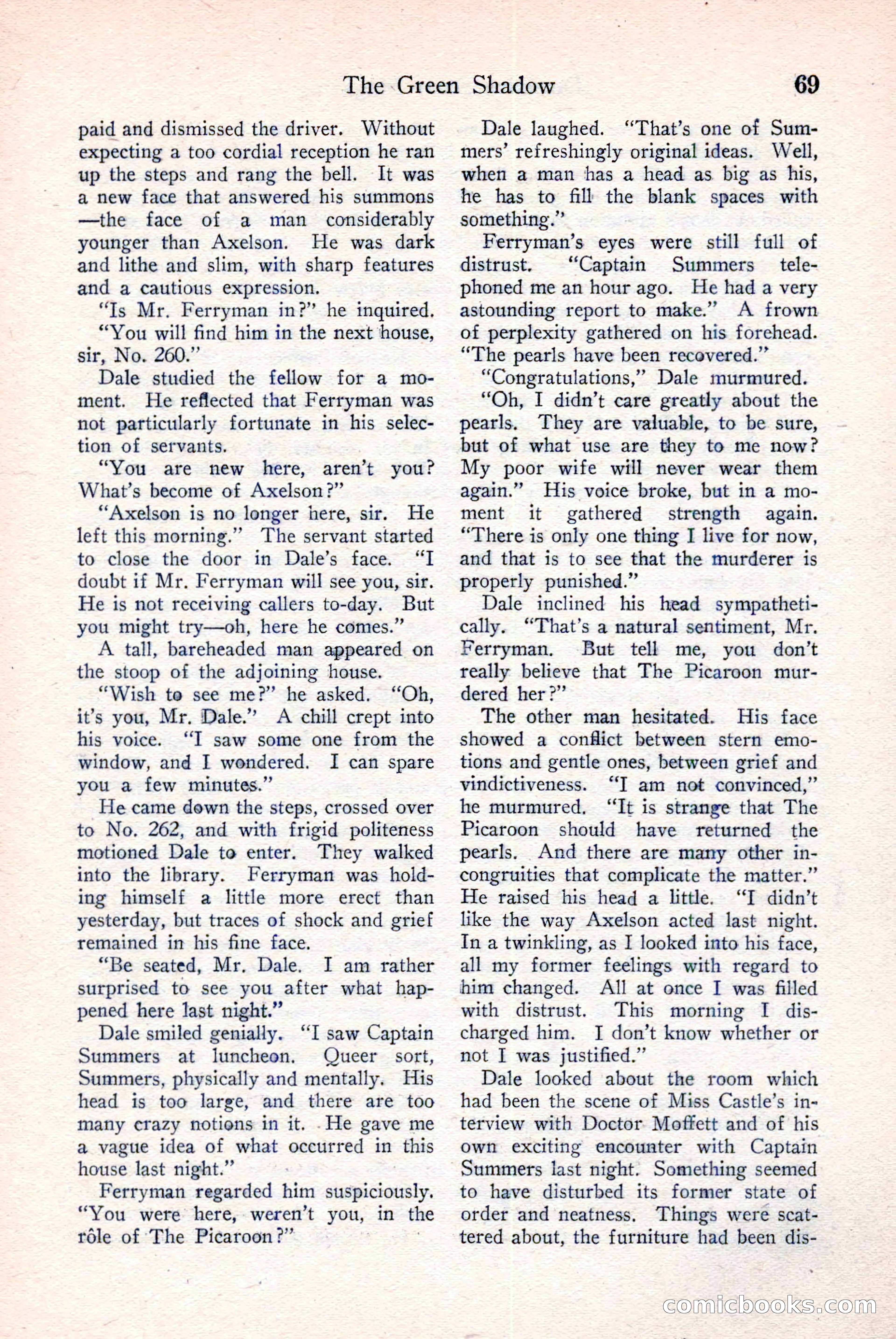 Detective Story Magazine, December 18, 1926 — page 71 of 148