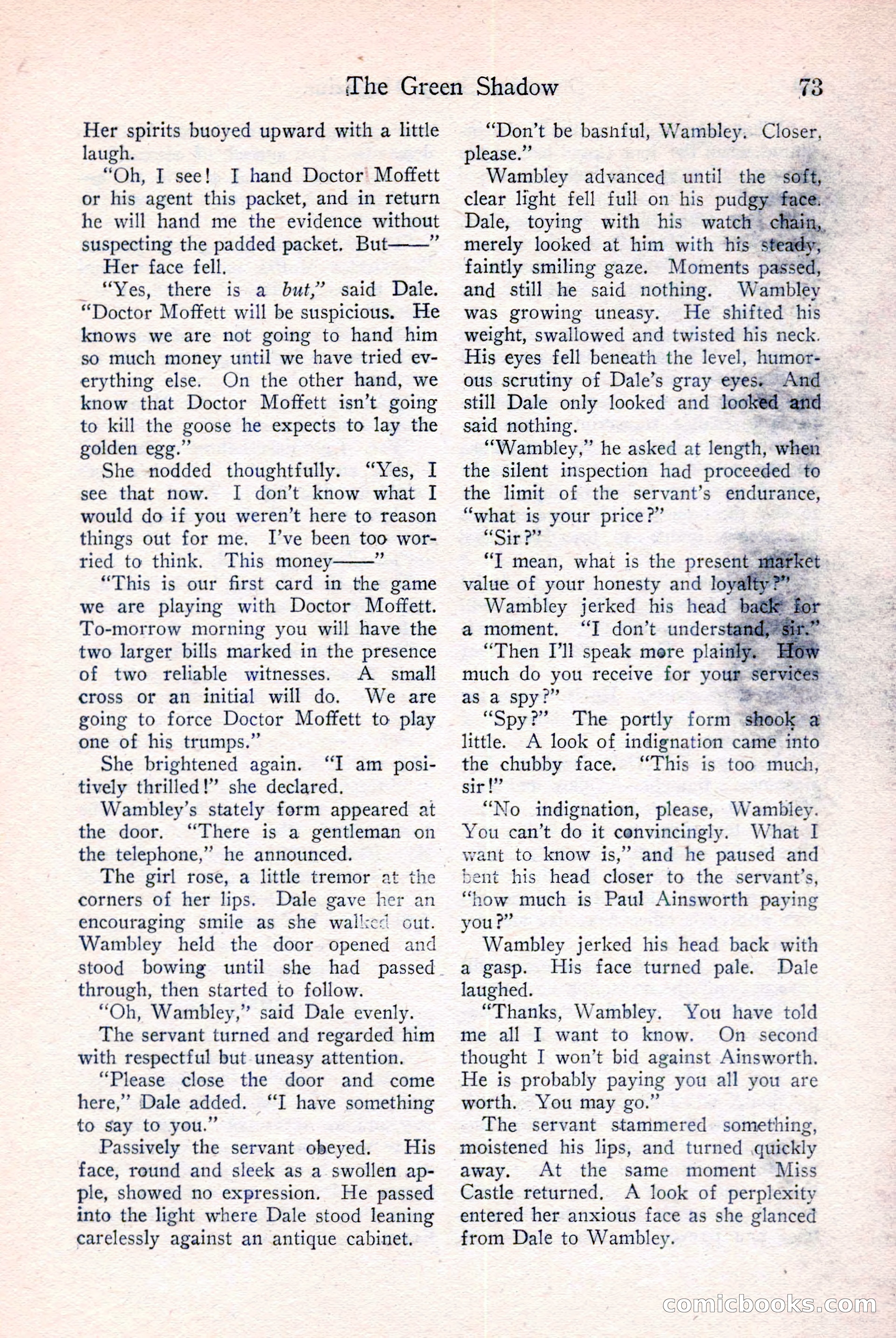 Detective Story Magazine, December 18, 1926 — page 75 of 148