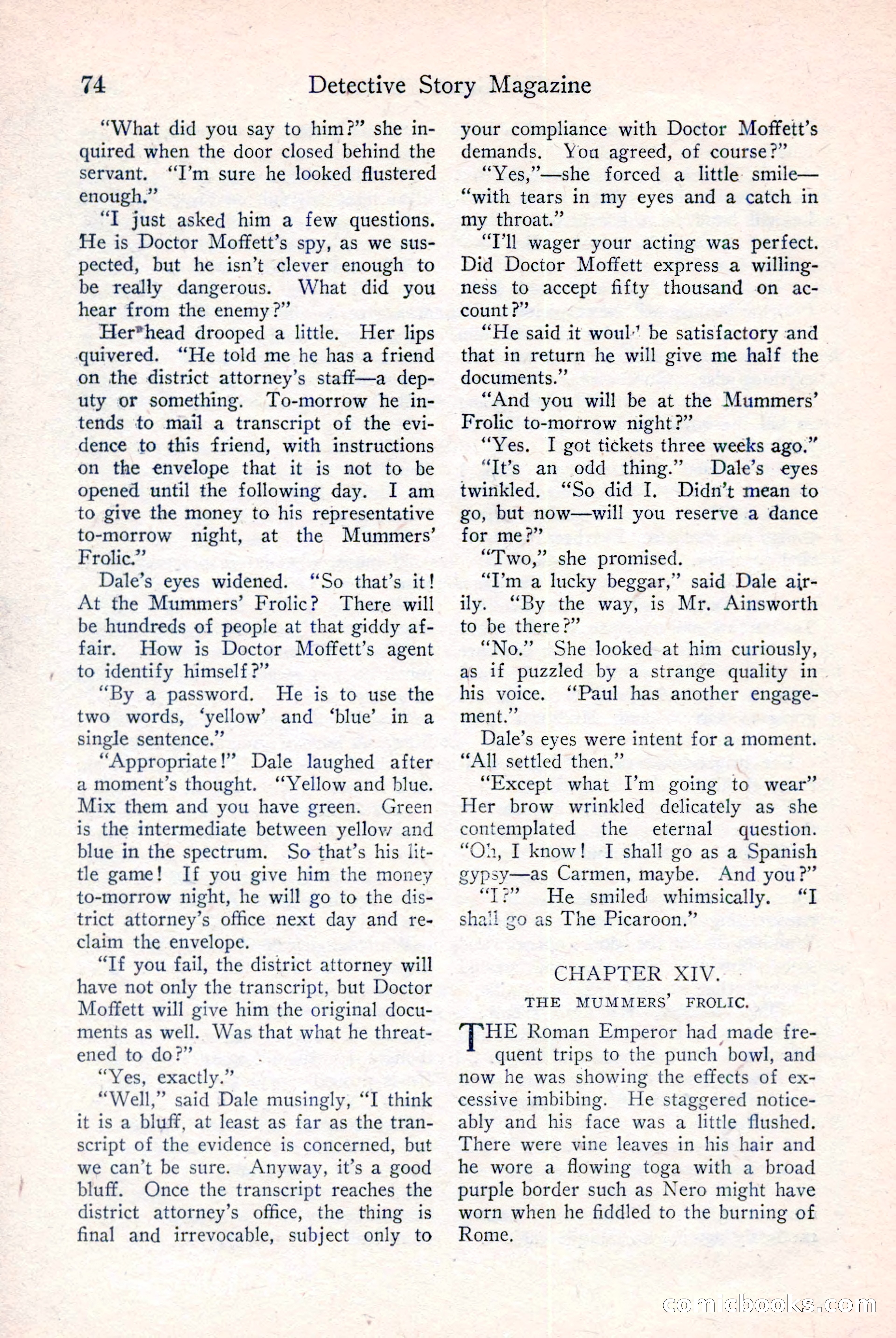 Detective Story Magazine, December 18, 1926 — page 76 of 148