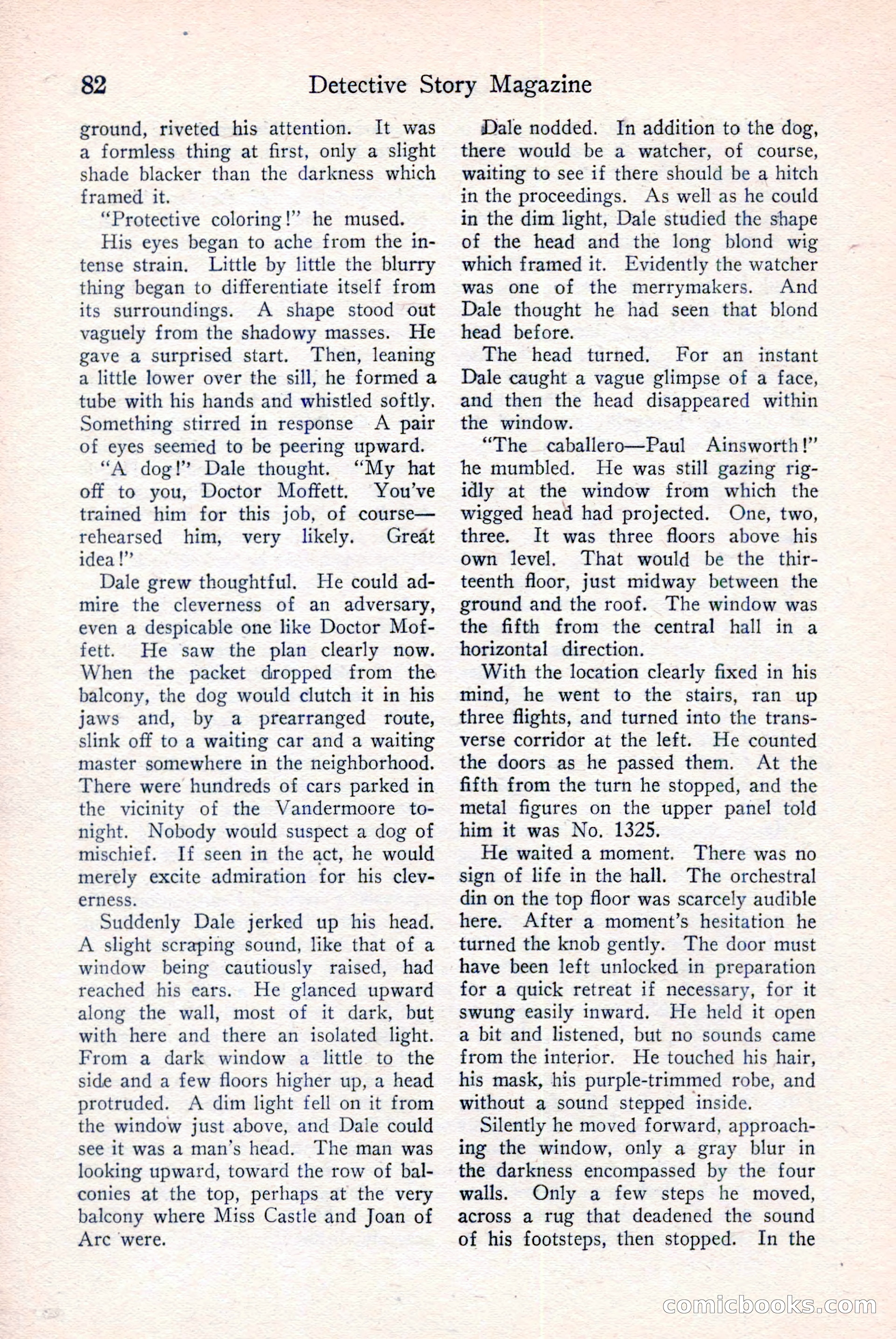 Detective Story Magazine, December 18, 1926 — page 84 of 148