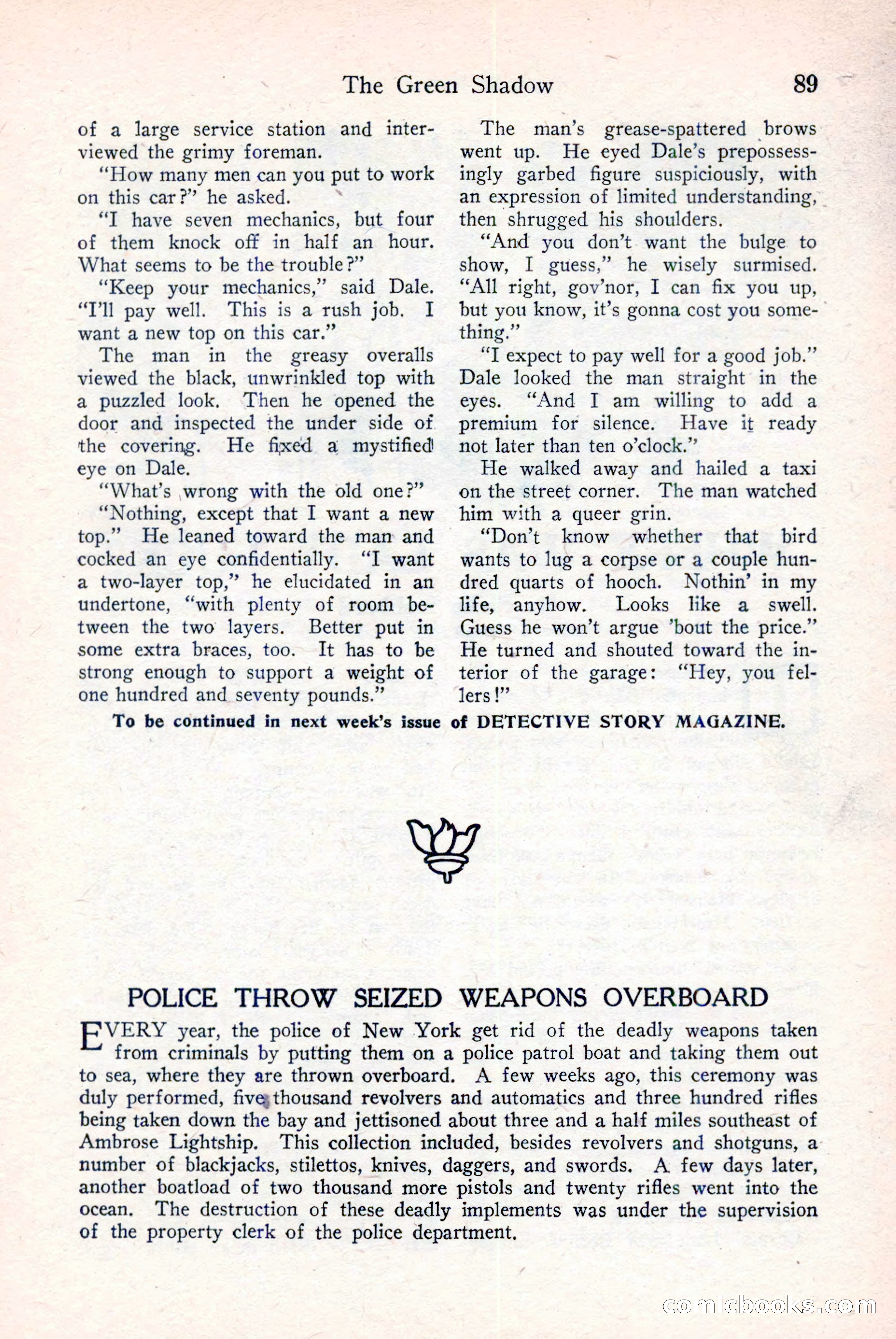 Detective Story Magazine, December 18, 1926 — page 91 of 148