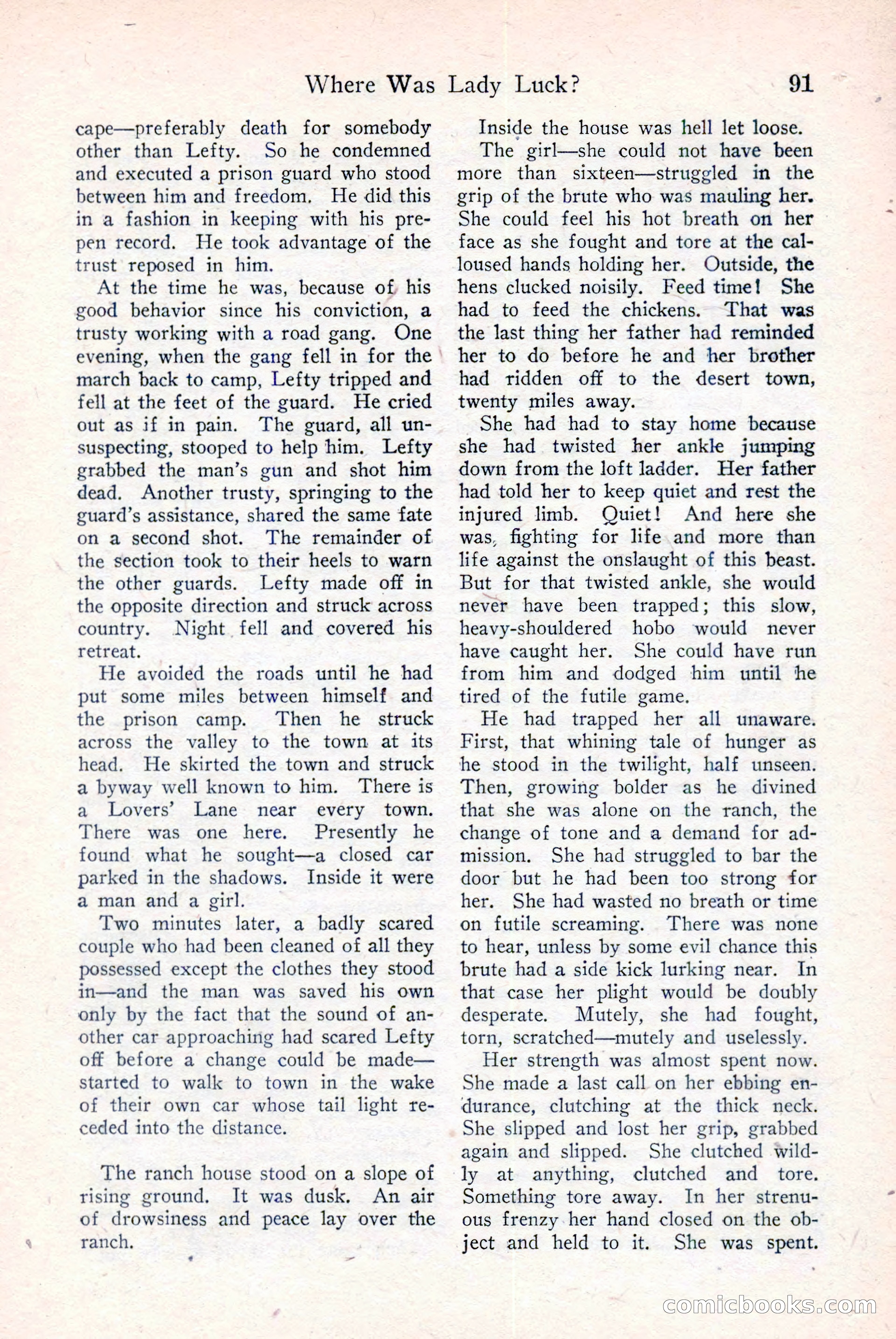 Detective Story Magazine, December 18, 1926 — page 93 of 148