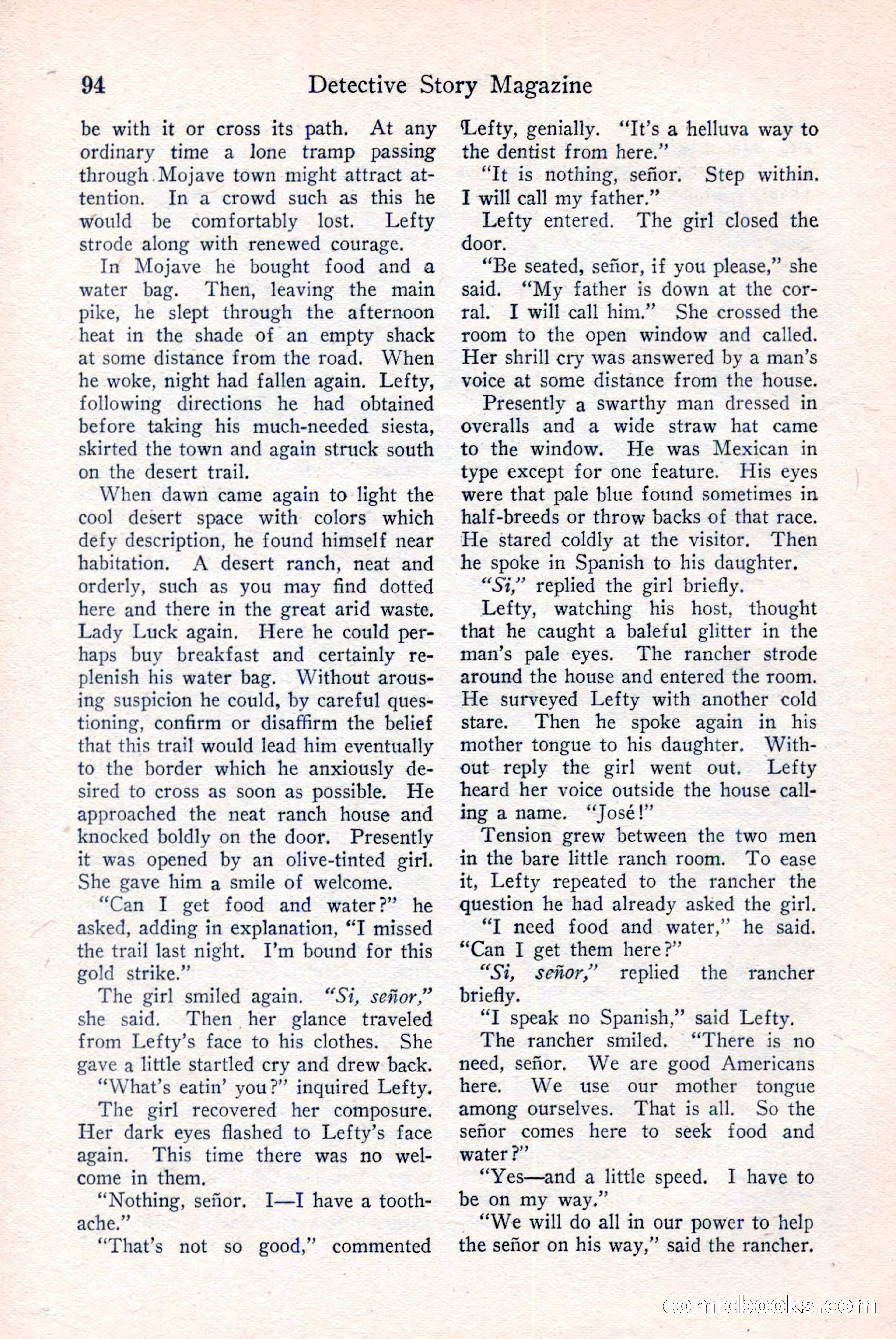 Detective Story Magazine, December 18, 1926 — page 96 of 148