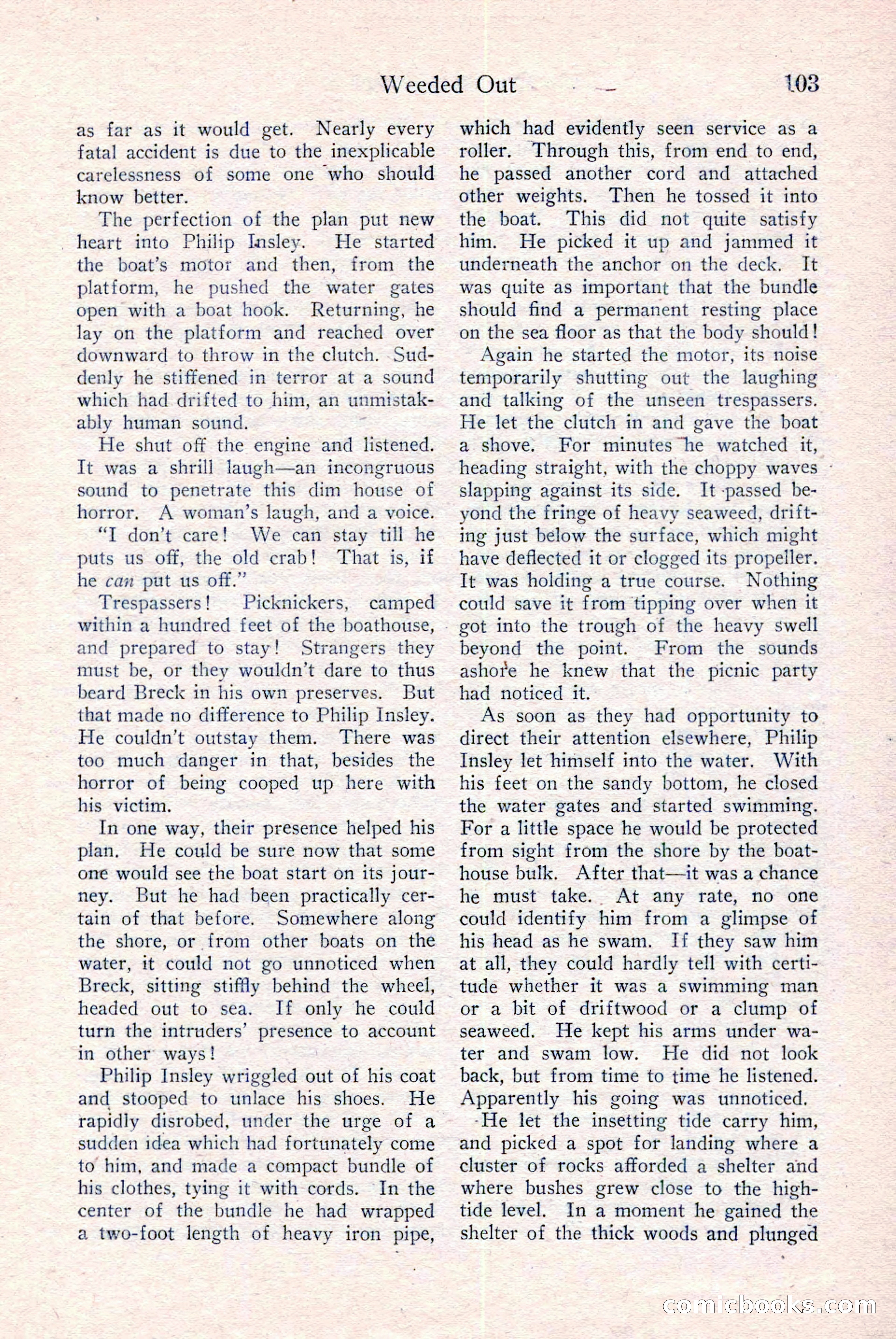 Detective Story Magazine, December 18, 1926 — page 105 of 148