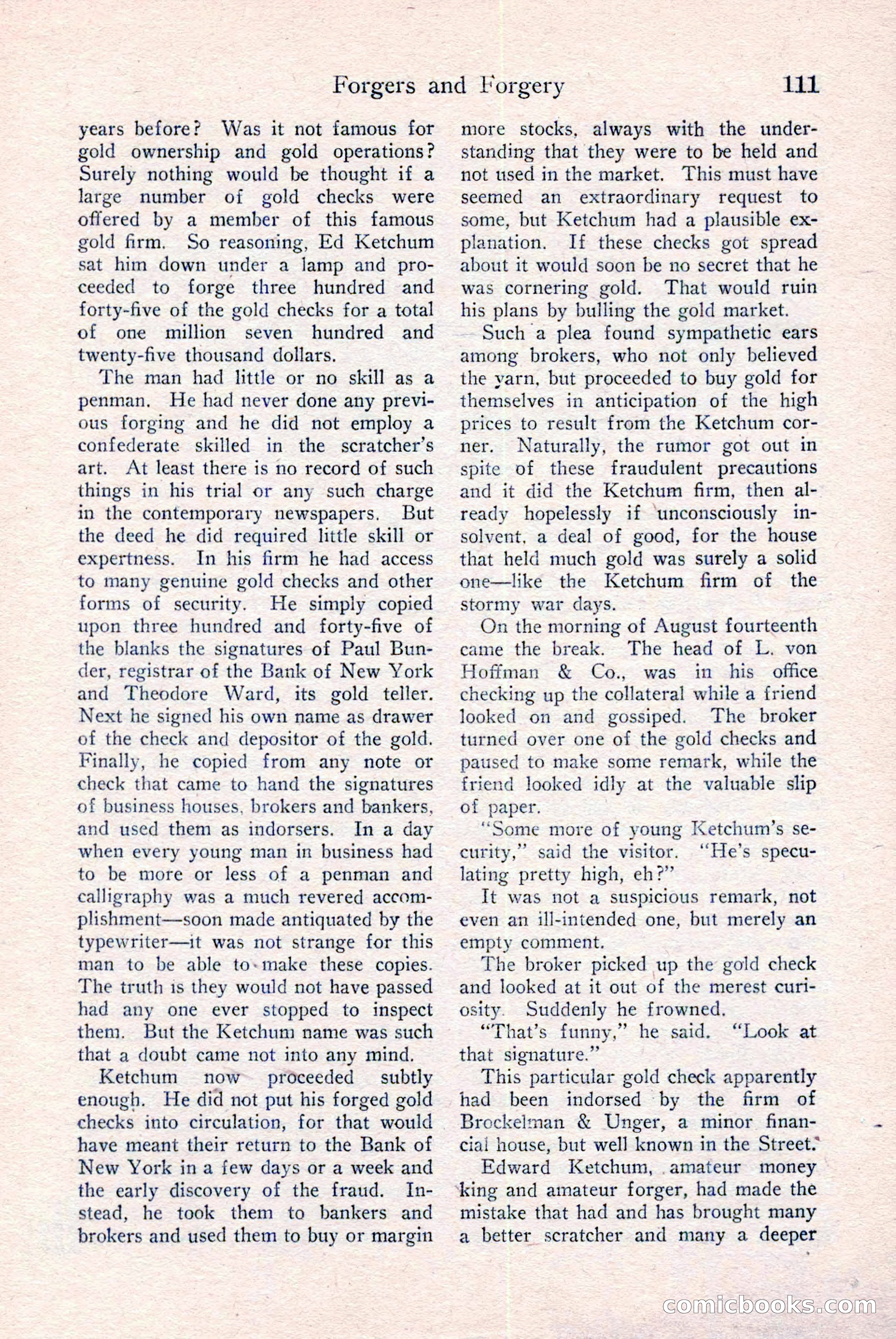 Detective Story Magazine, December 18, 1926 — page 113 of 148
