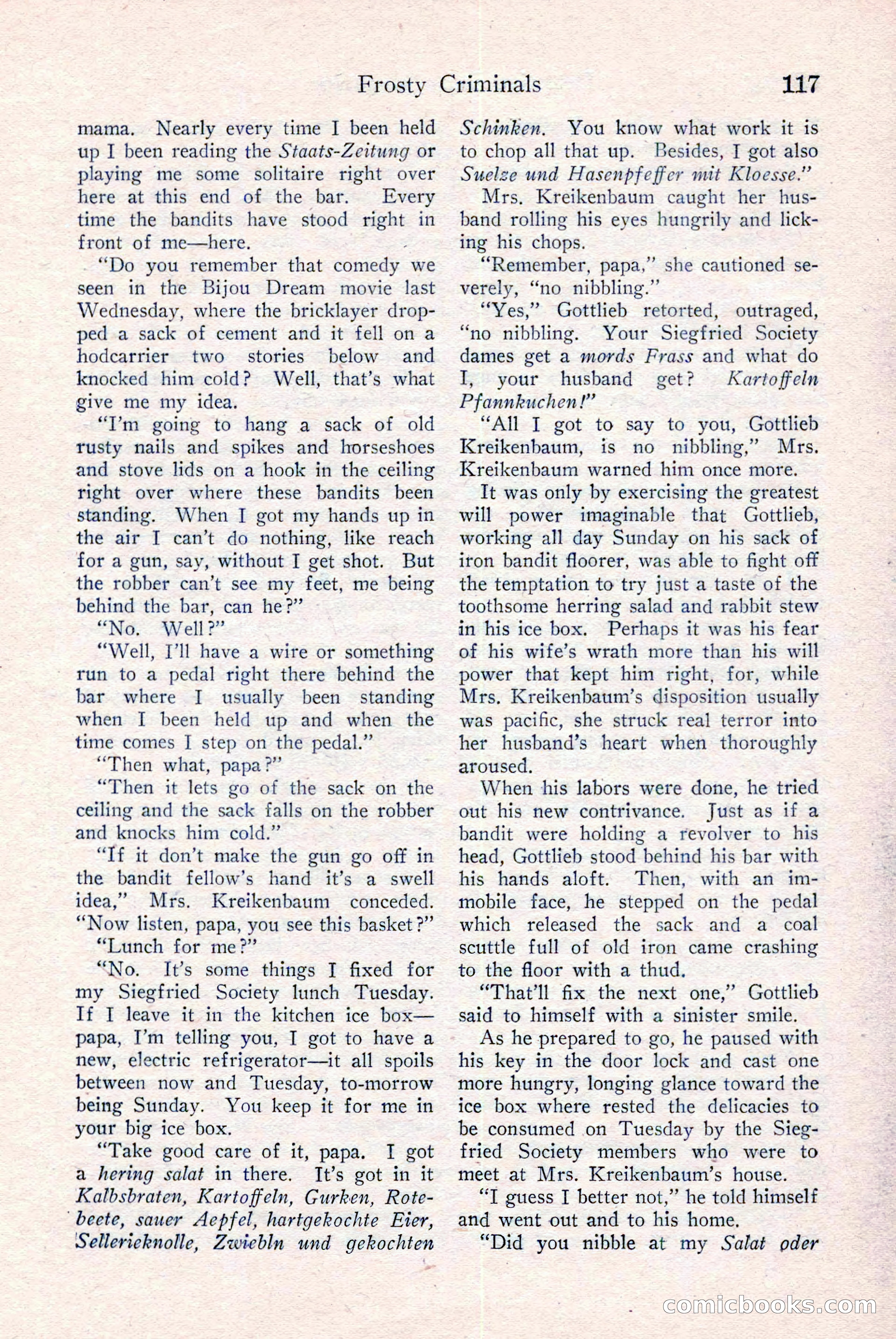 Detective Story Magazine, December 18, 1926 — page 119 of 148