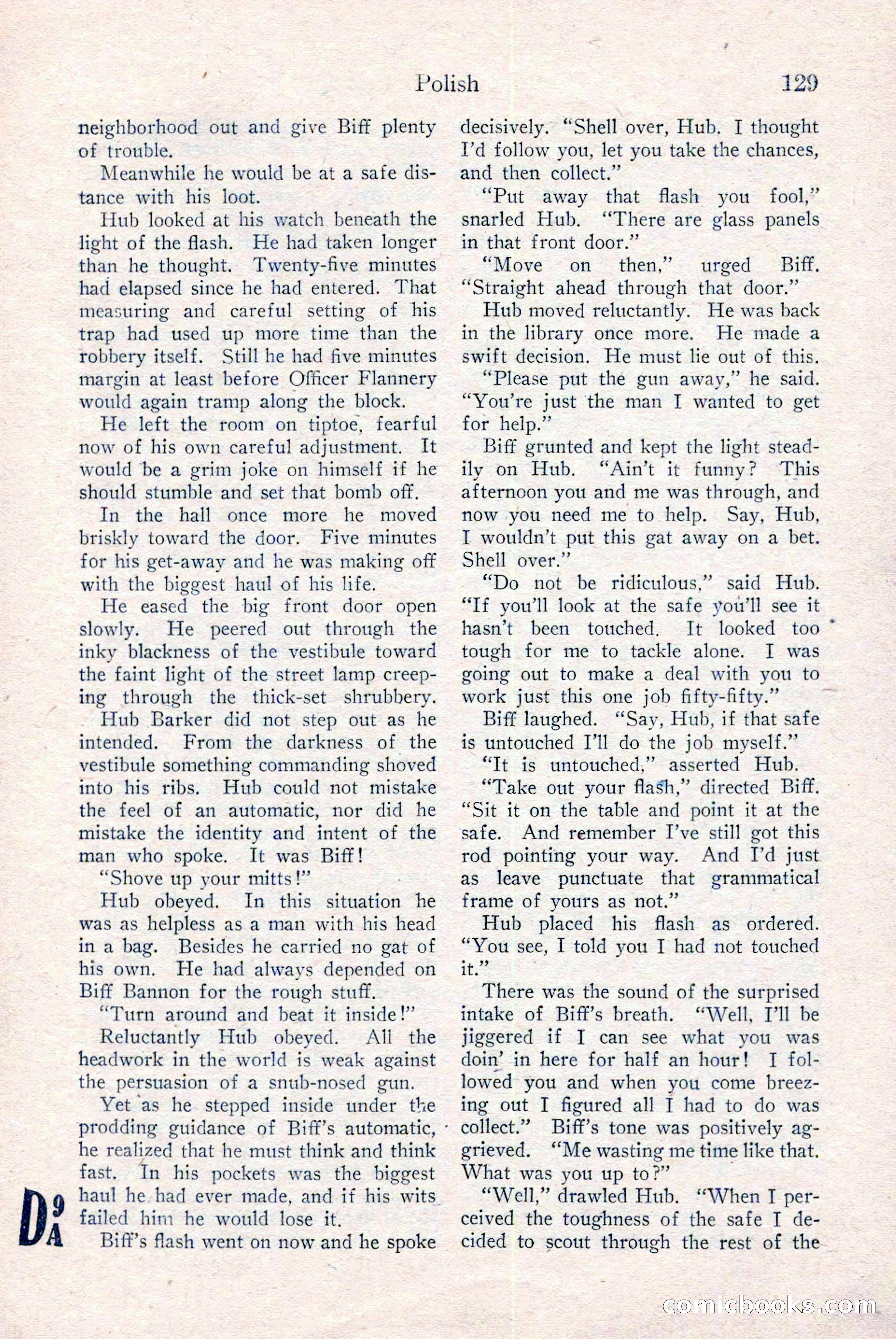 Detective Story Magazine, December 18, 1926 — page 131 of 148