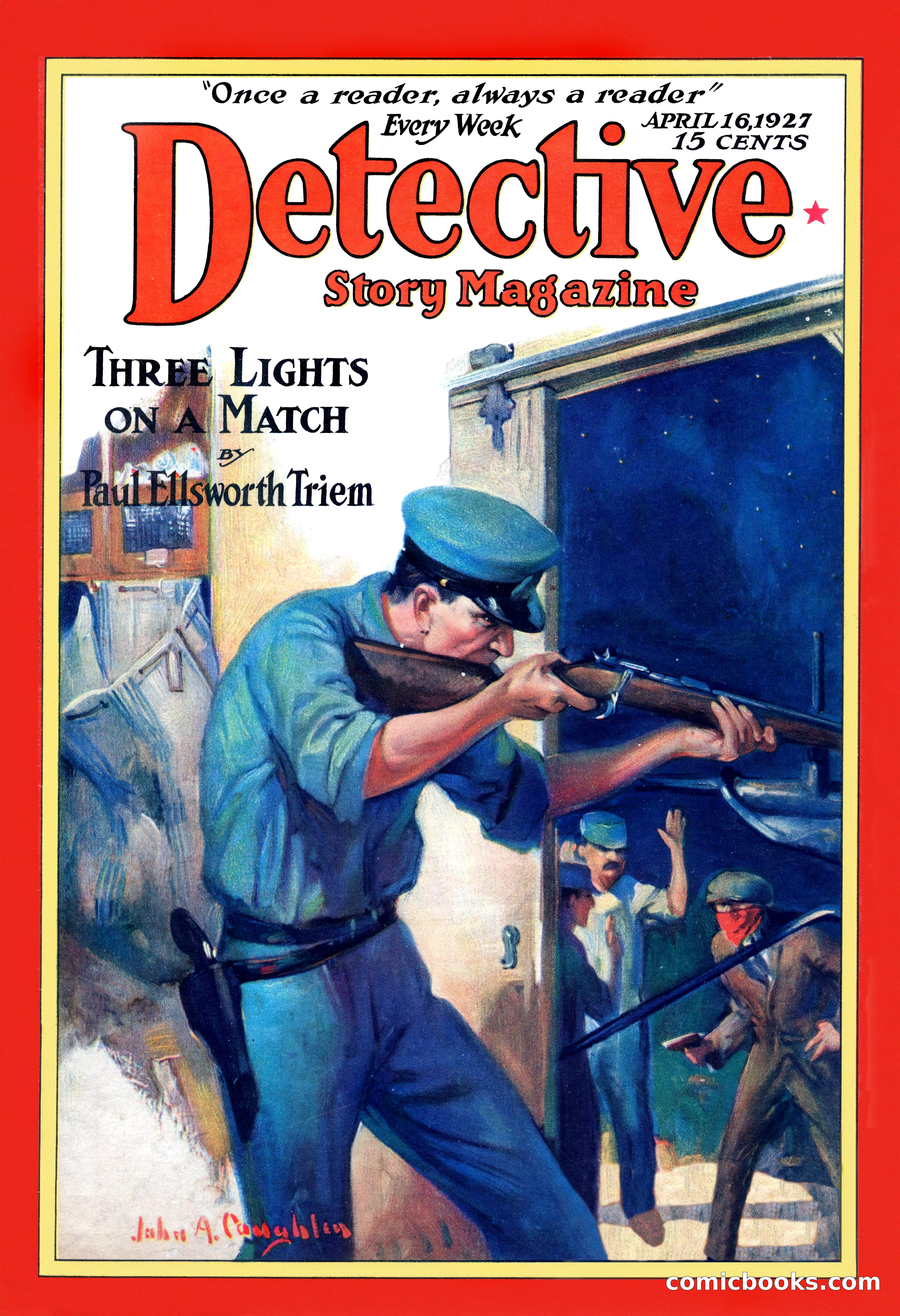 Detective Story Magazine, April 16, 1927