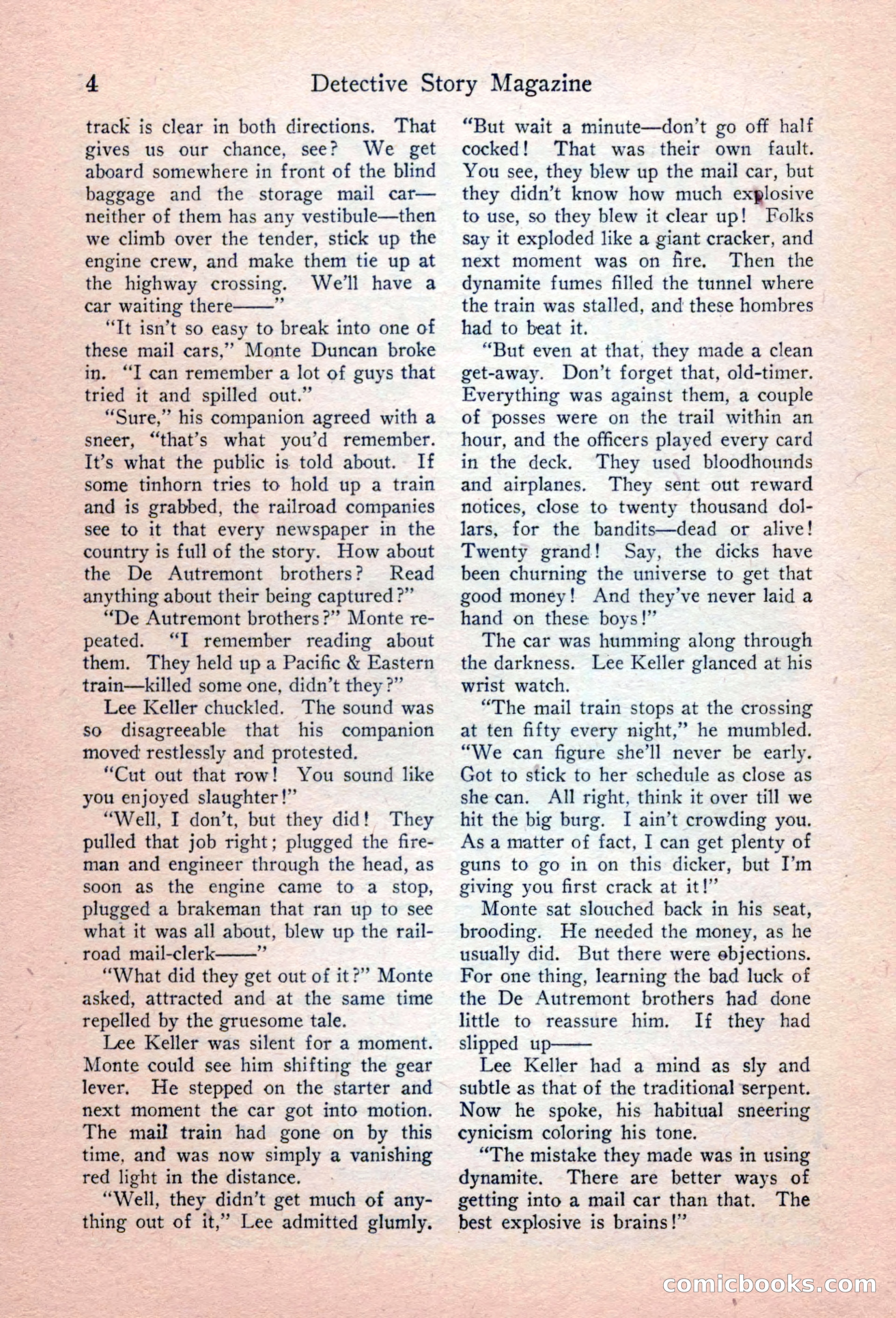 Detective Story Magazine, April 16, 1927 — page 6 of 148