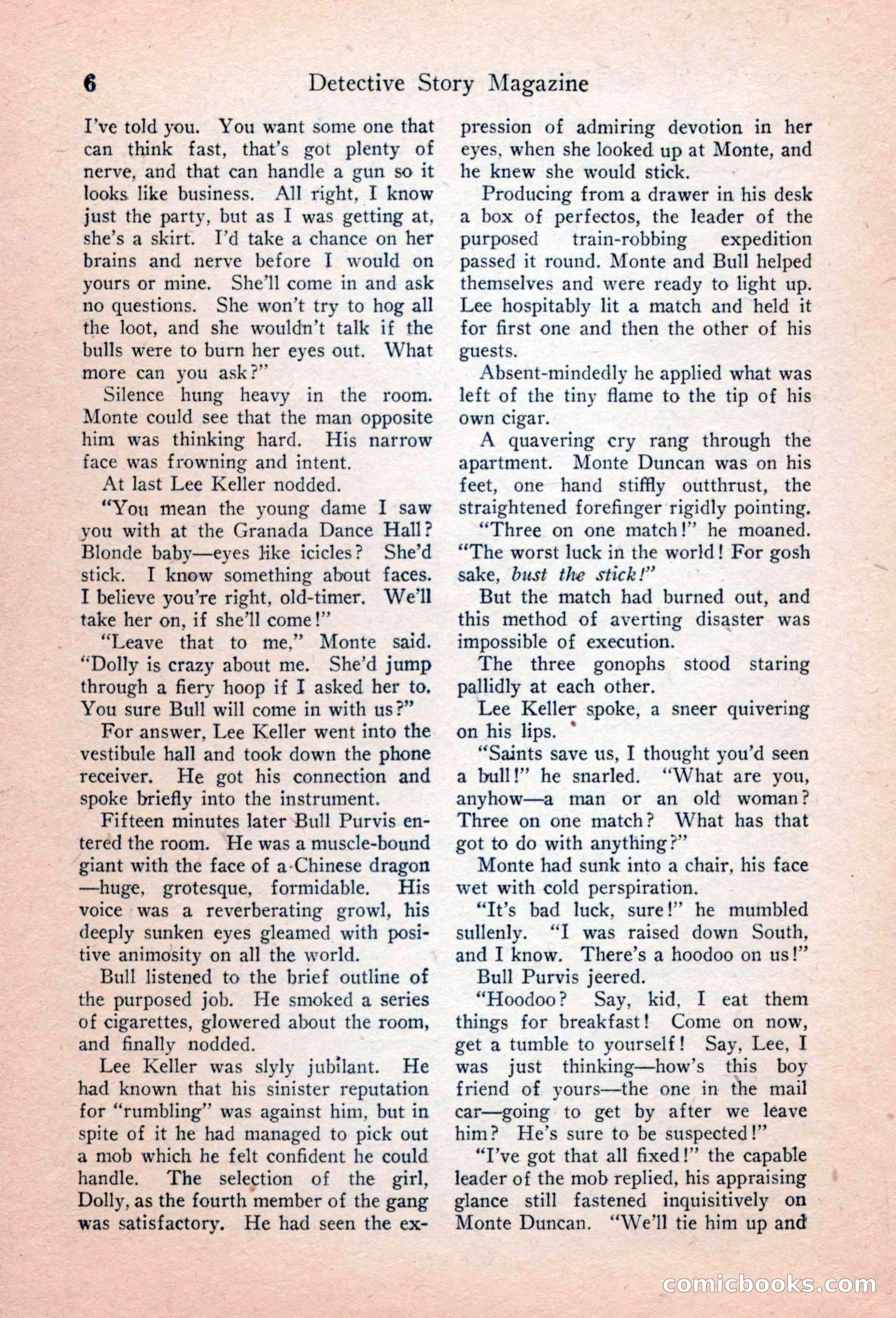 Detective Story Magazine, April 16, 1927 — page 8 of 148