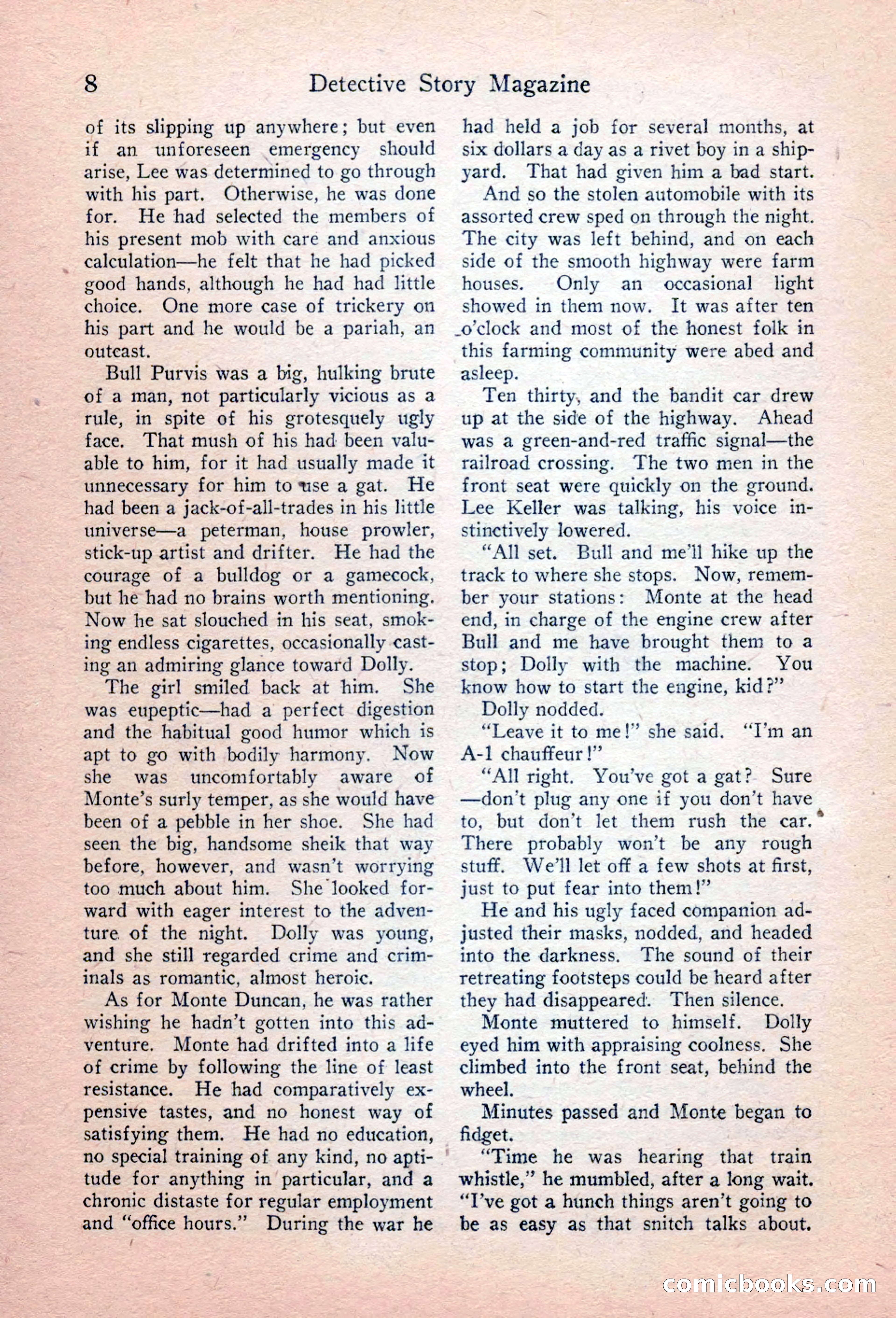 Detective Story Magazine, April 16, 1927 — page 10 of 148