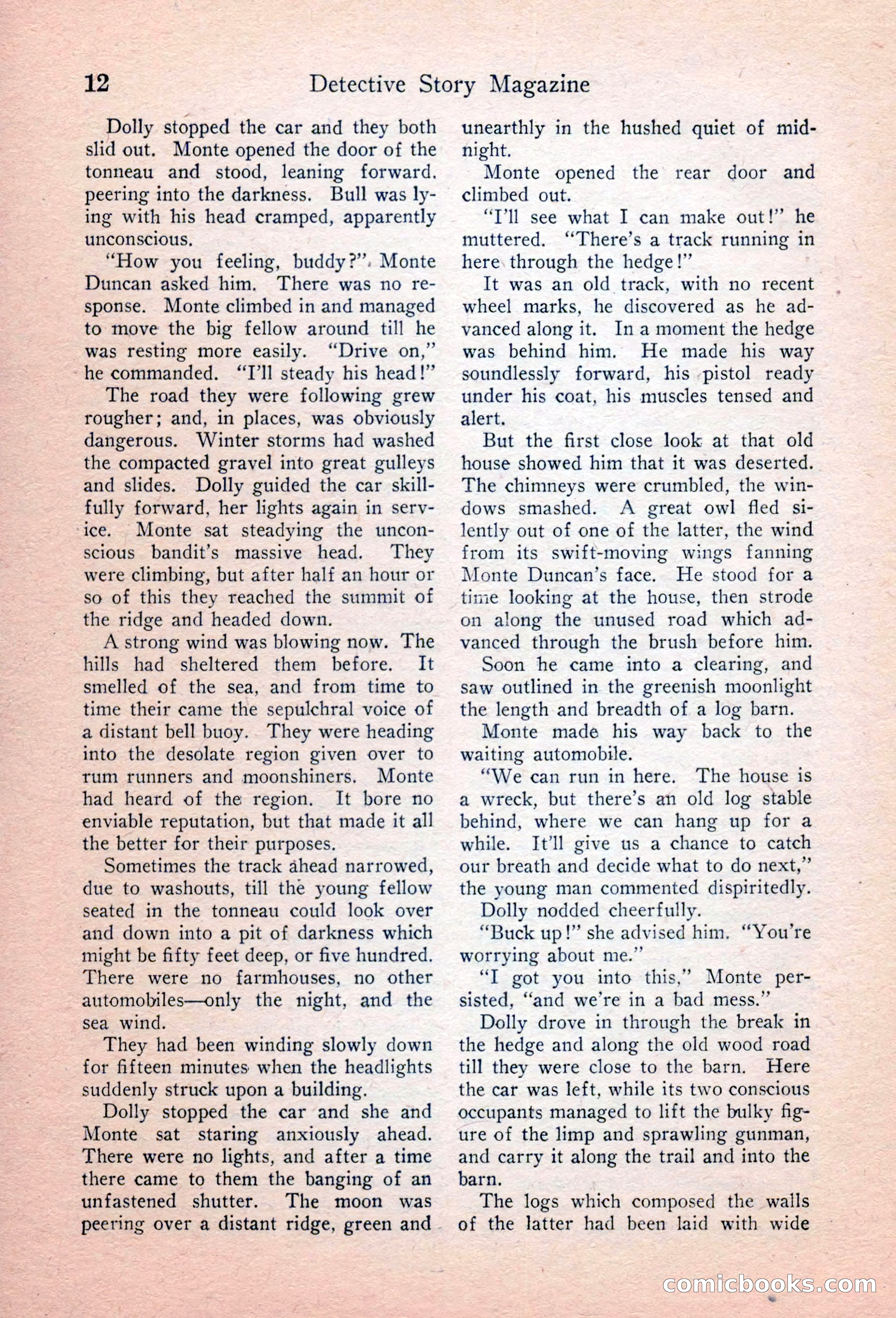 Detective Story Magazine, April 16, 1927 — page 14 of 148