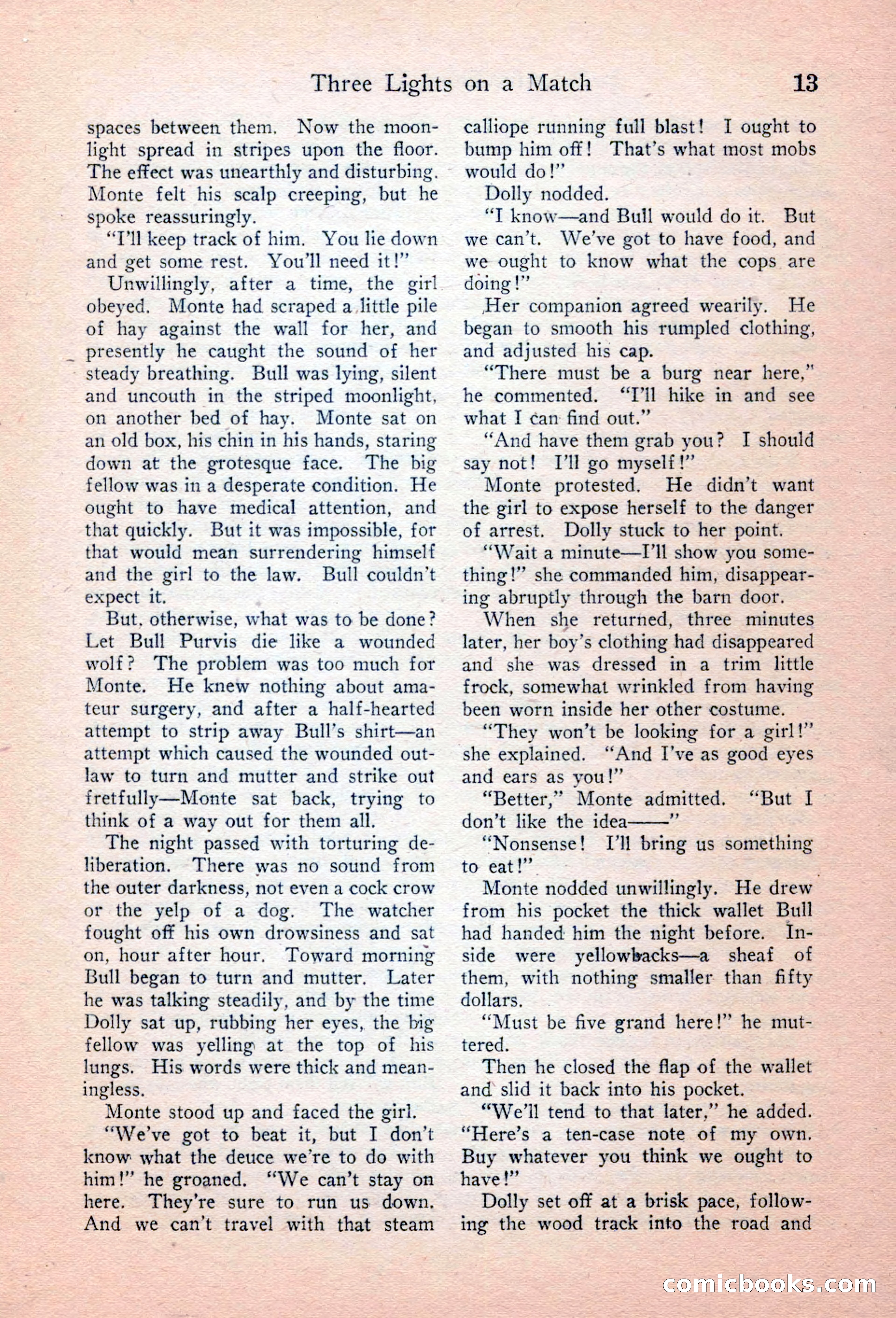 Detective Story Magazine, April 16, 1927 — page 15 of 148