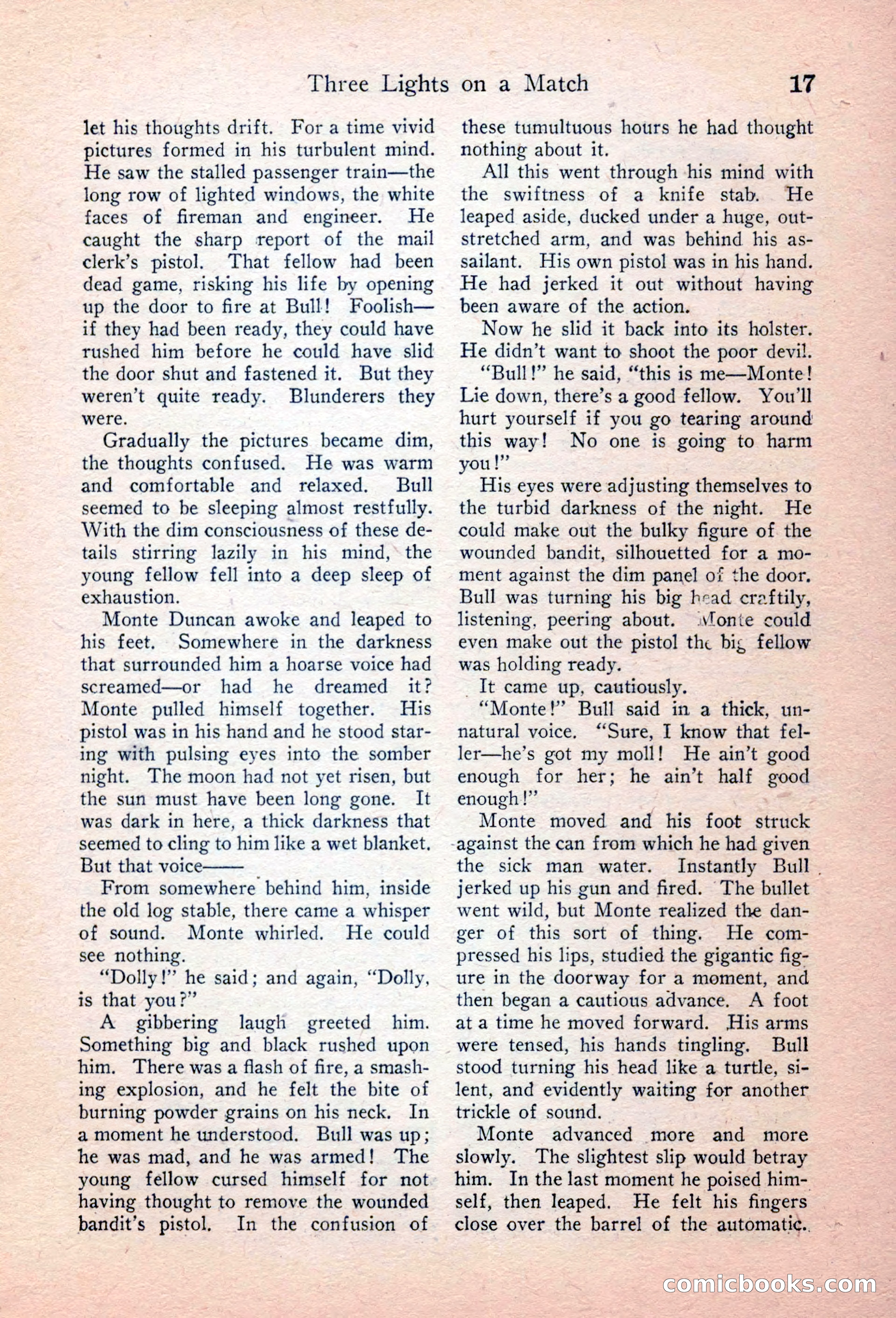 Detective Story Magazine, April 16, 1927 — page 19 of 148