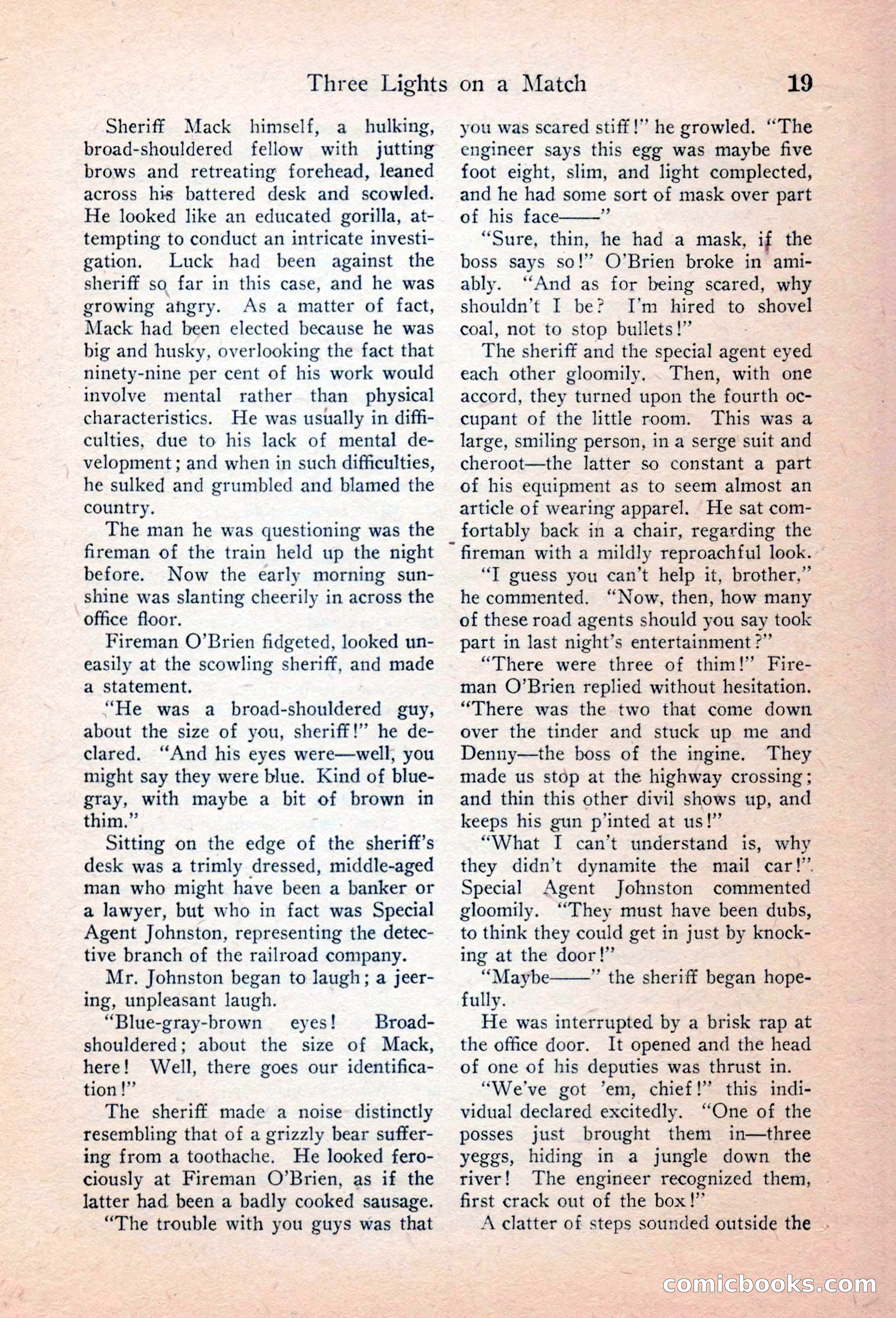 Detective Story Magazine, April 16, 1927 — page 21 of 148