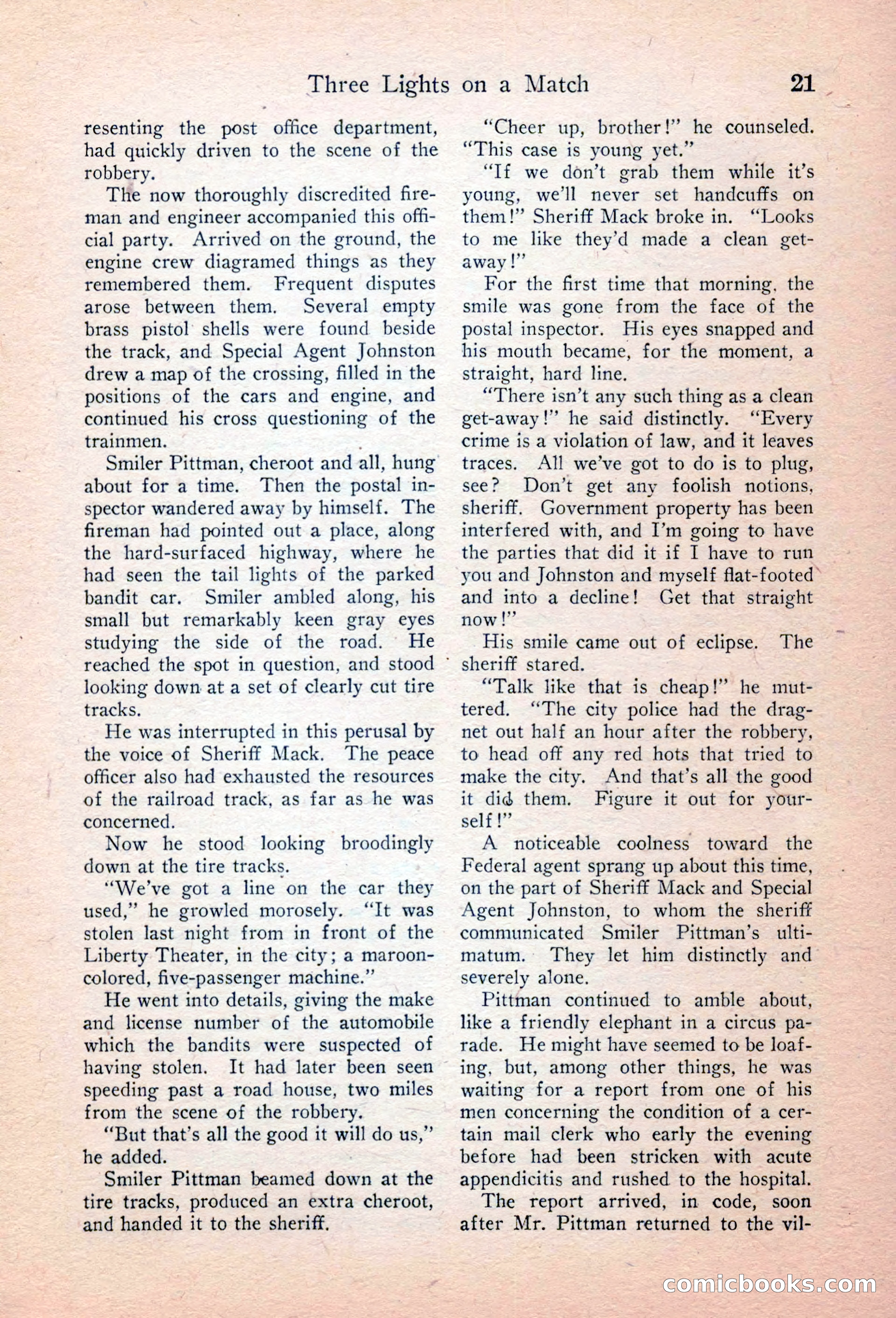 Detective Story Magazine, April 16, 1927 — page 23 of 148