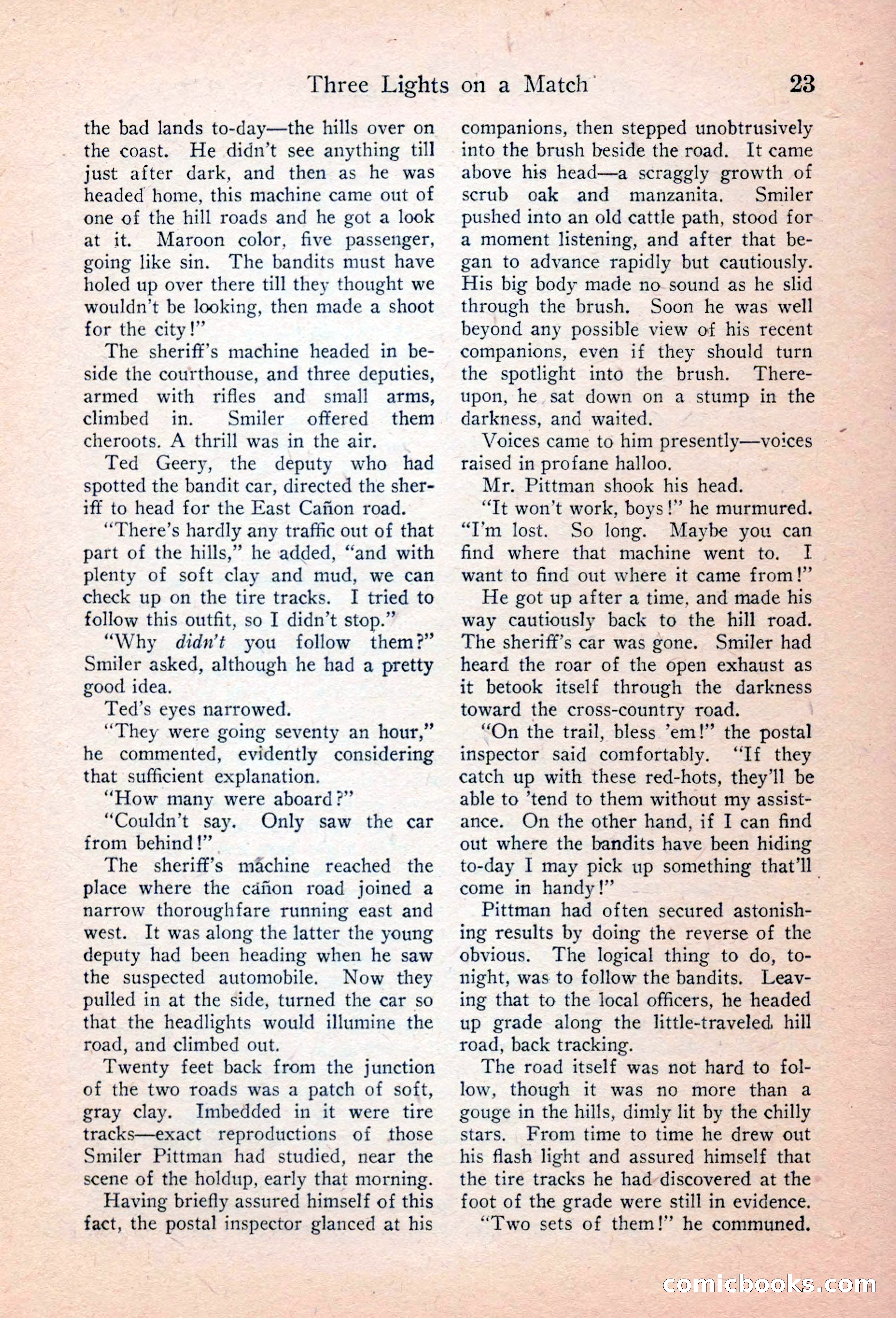 Detective Story Magazine, April 16, 1927 — page 25 of 148