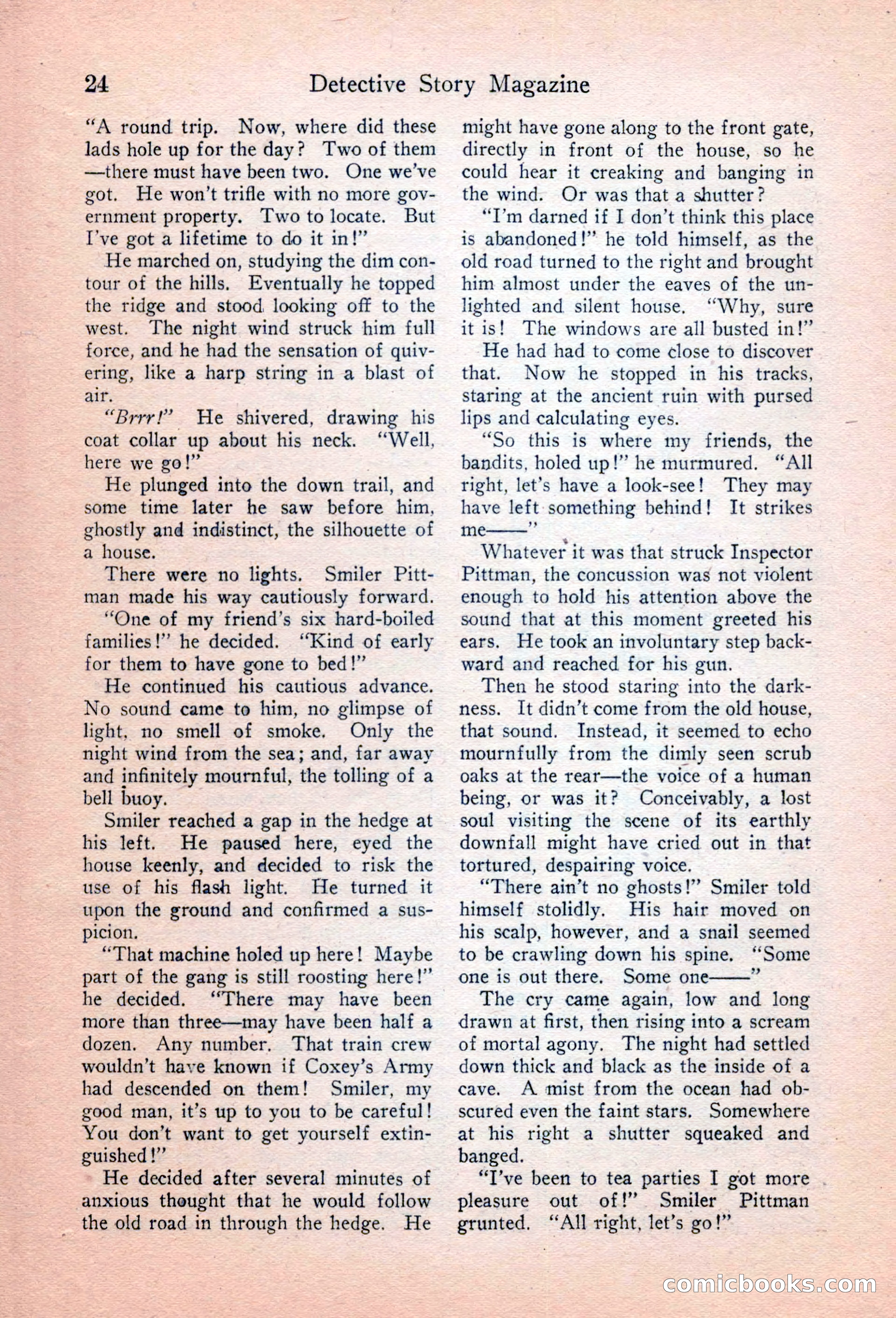 Detective Story Magazine, April 16, 1927 — page 26 of 148