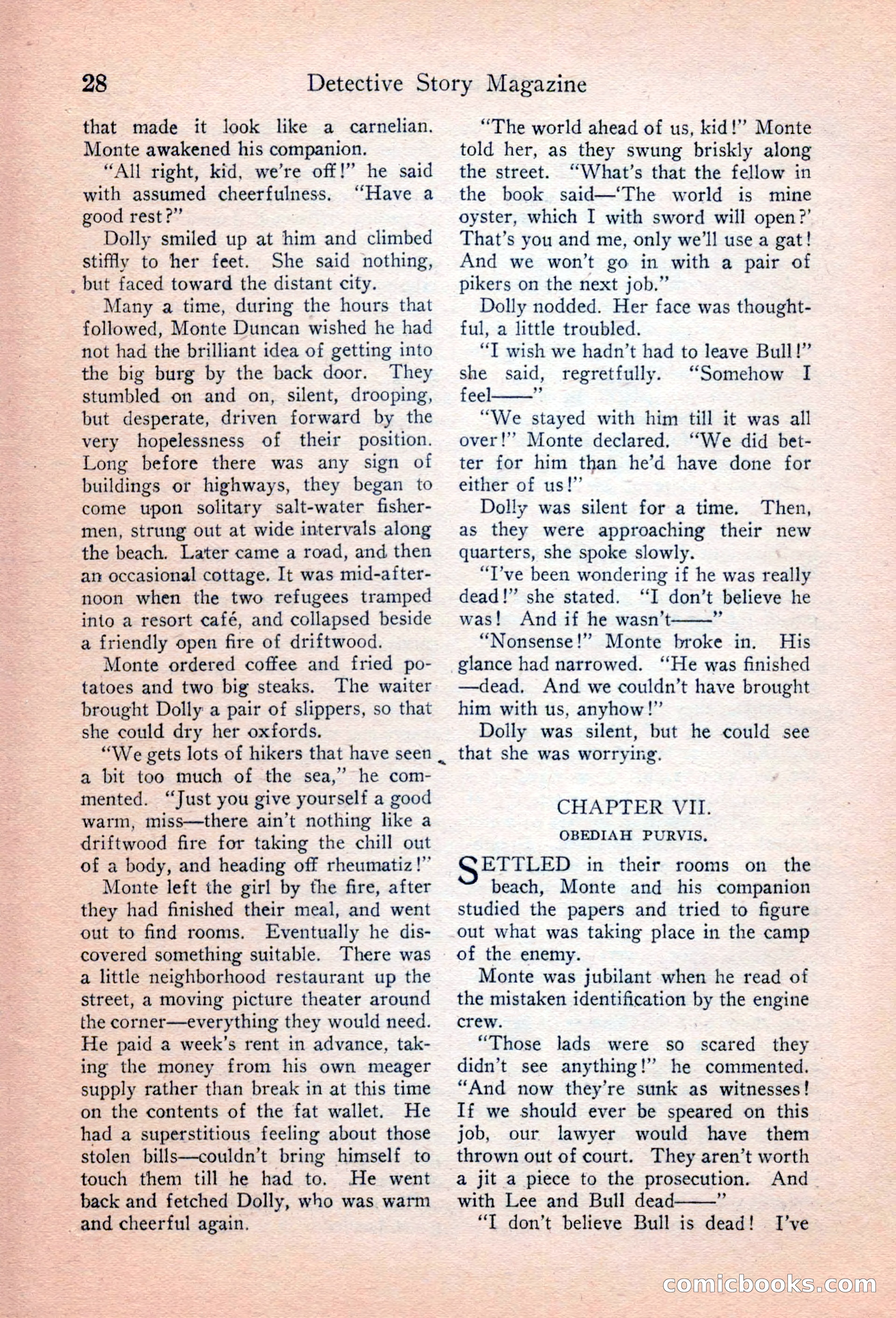 Detective Story Magazine, April 16, 1927 — page 30 of 148