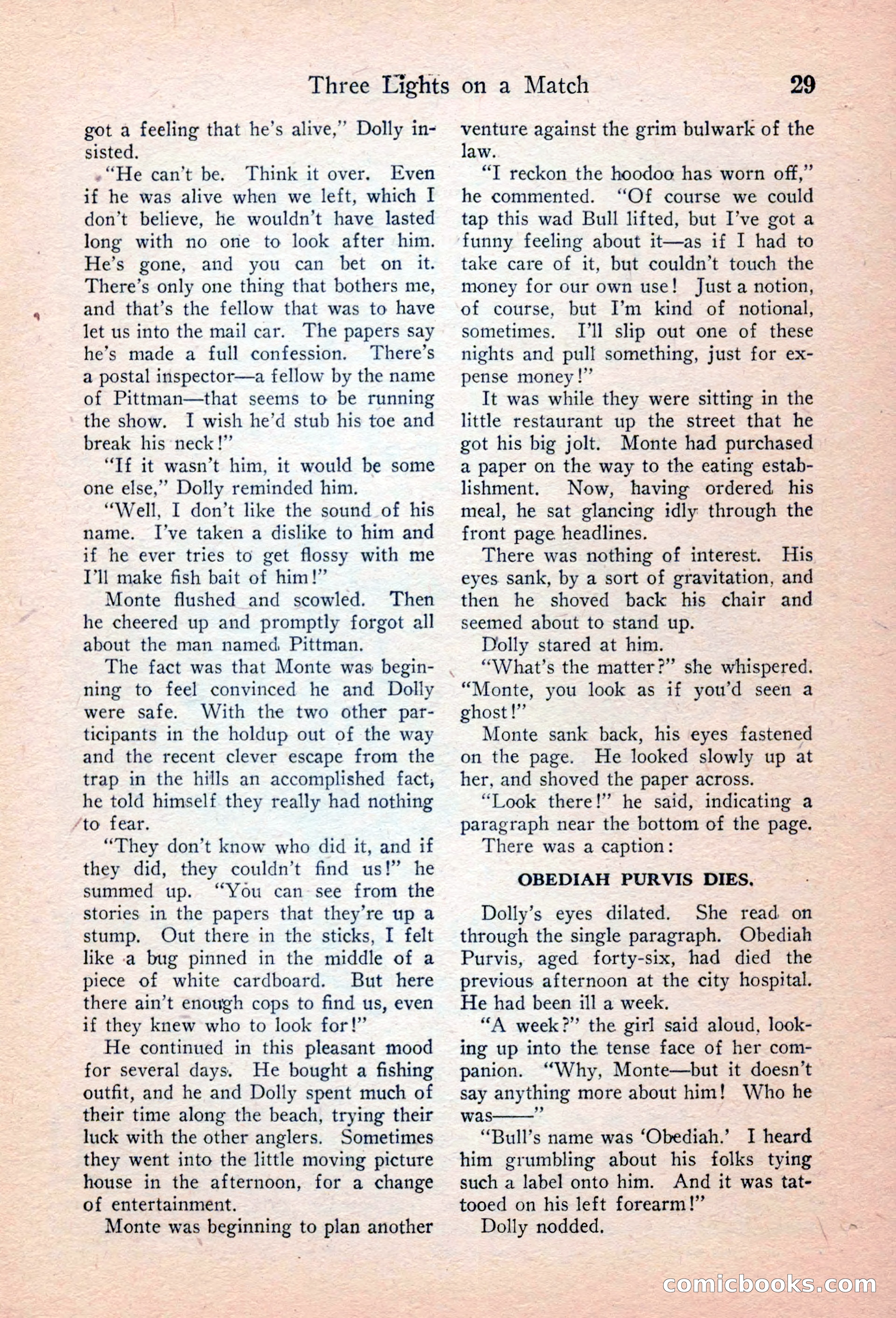Detective Story Magazine, April 16, 1927 — page 31 of 148