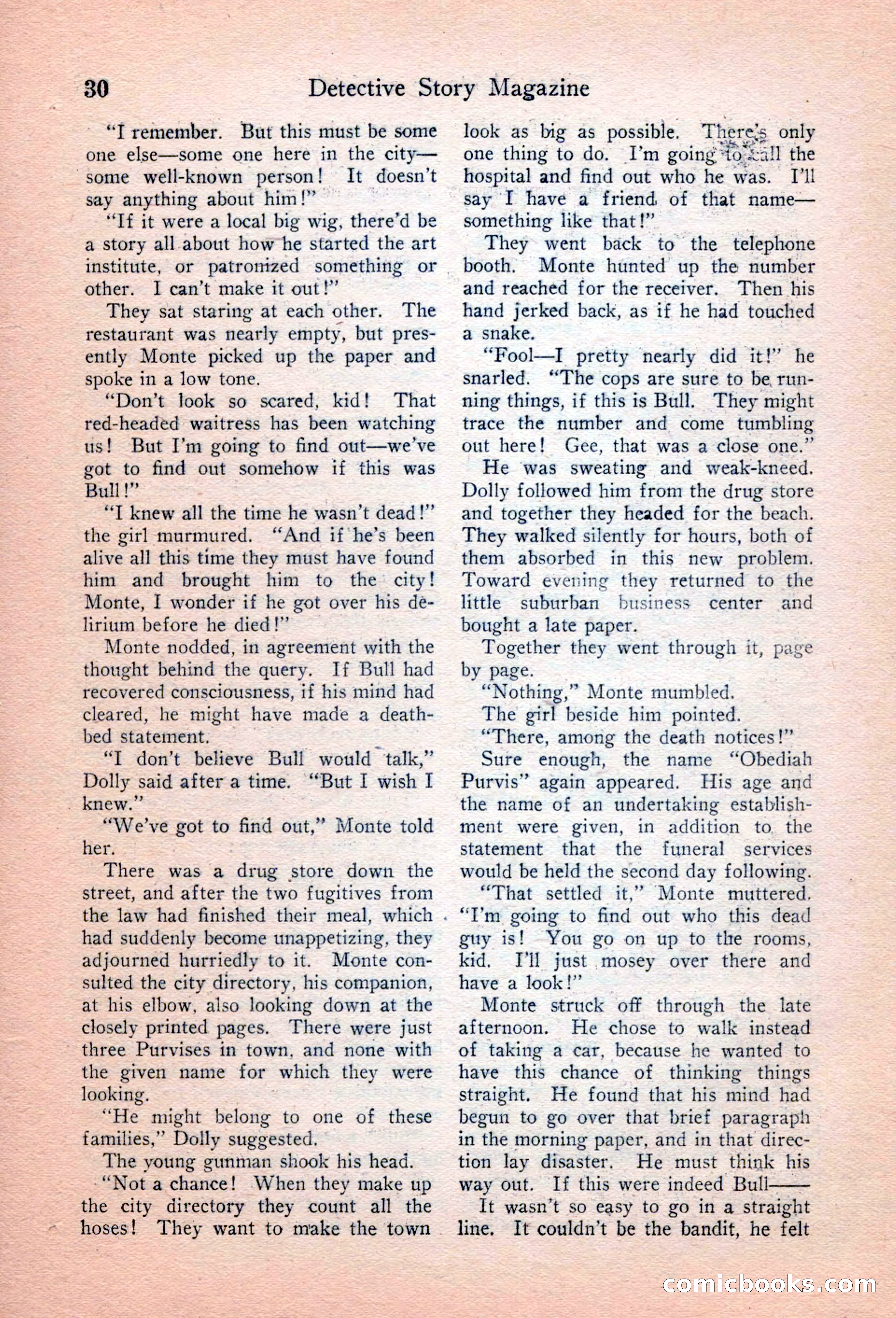 Detective Story Magazine, April 16, 1927 — page 32 of 148