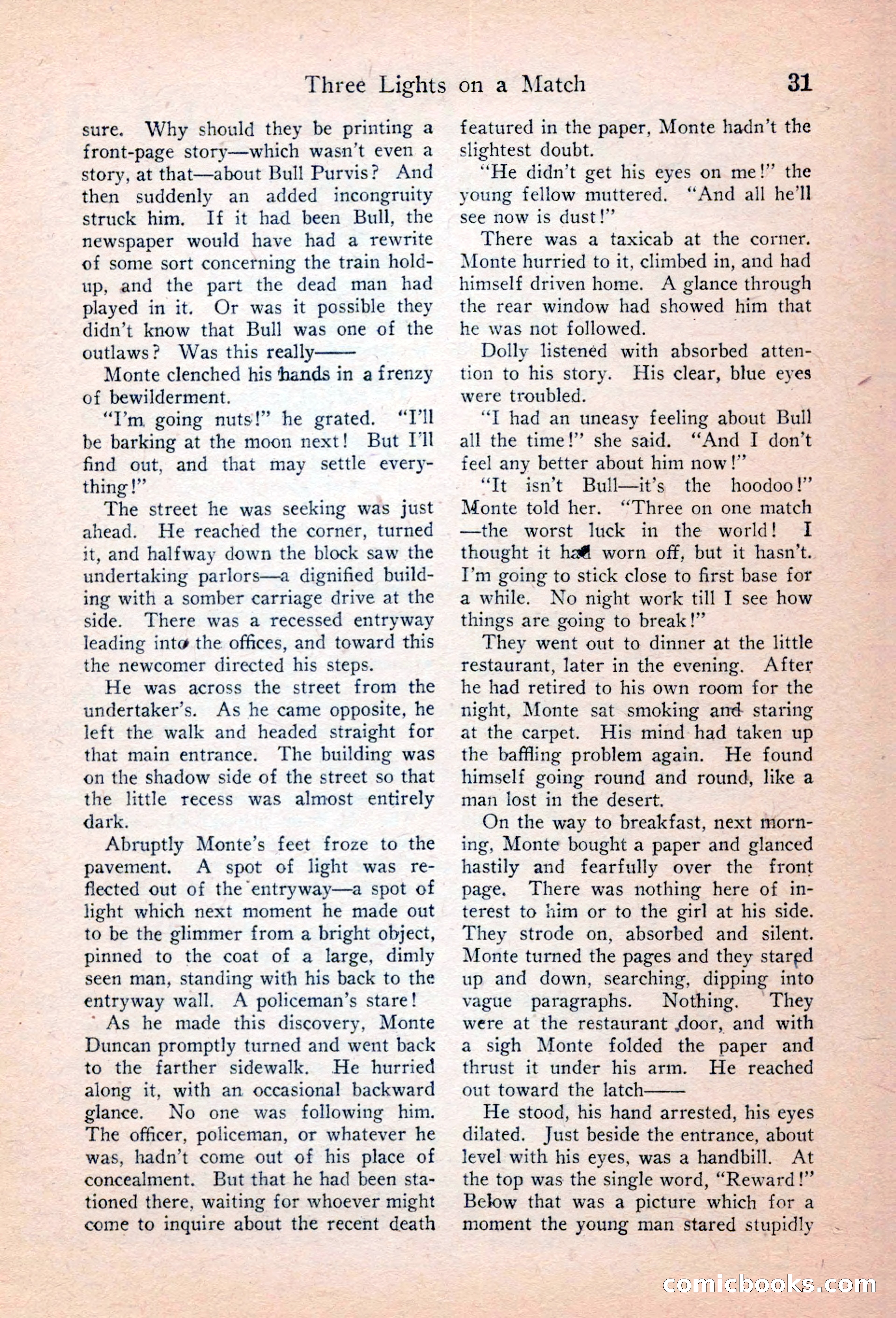 Detective Story Magazine, April 16, 1927 — page 33 of 148