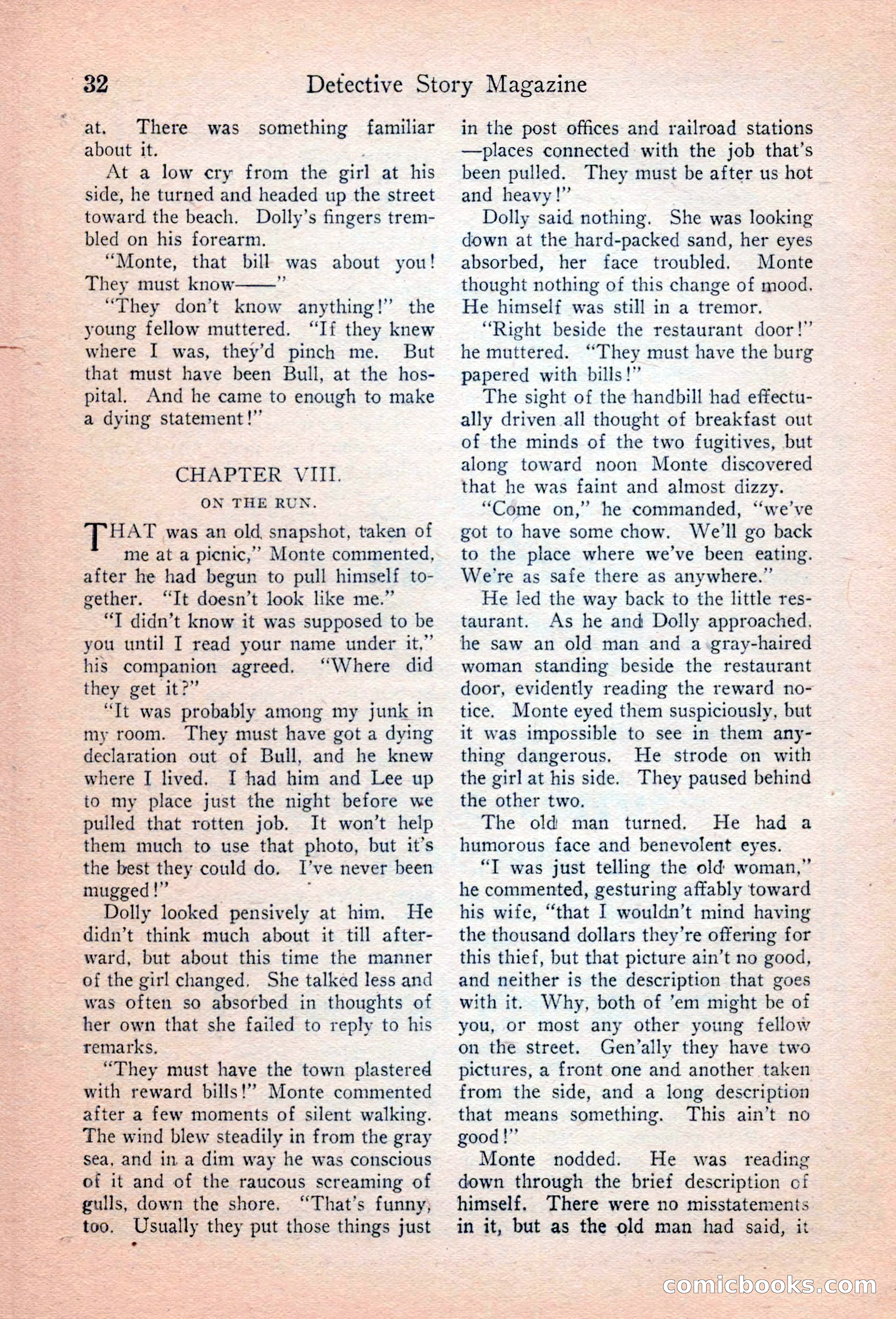 Detective Story Magazine, April 16, 1927 — page 34 of 148