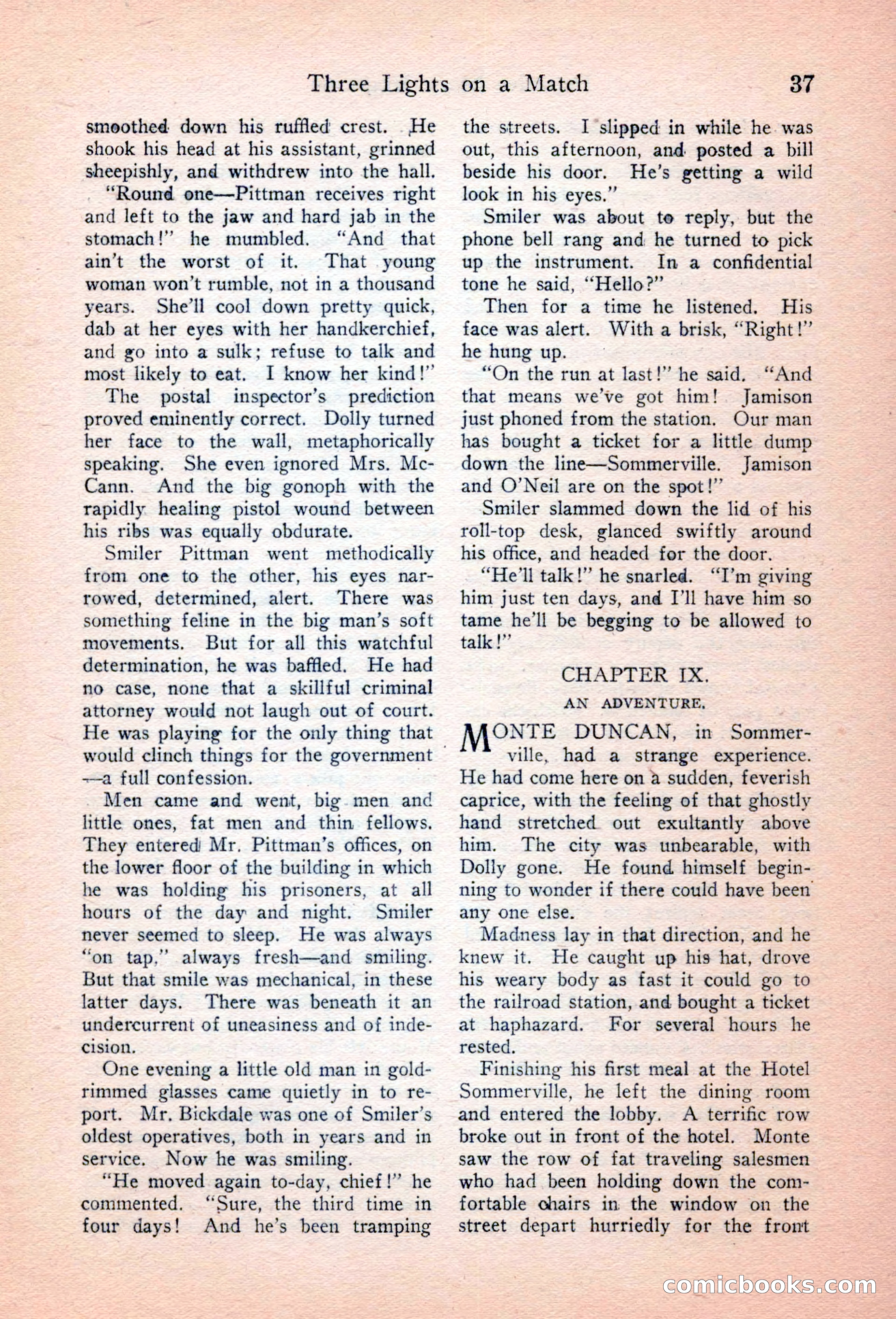 Detective Story Magazine, April 16, 1927 — page 39 of 148