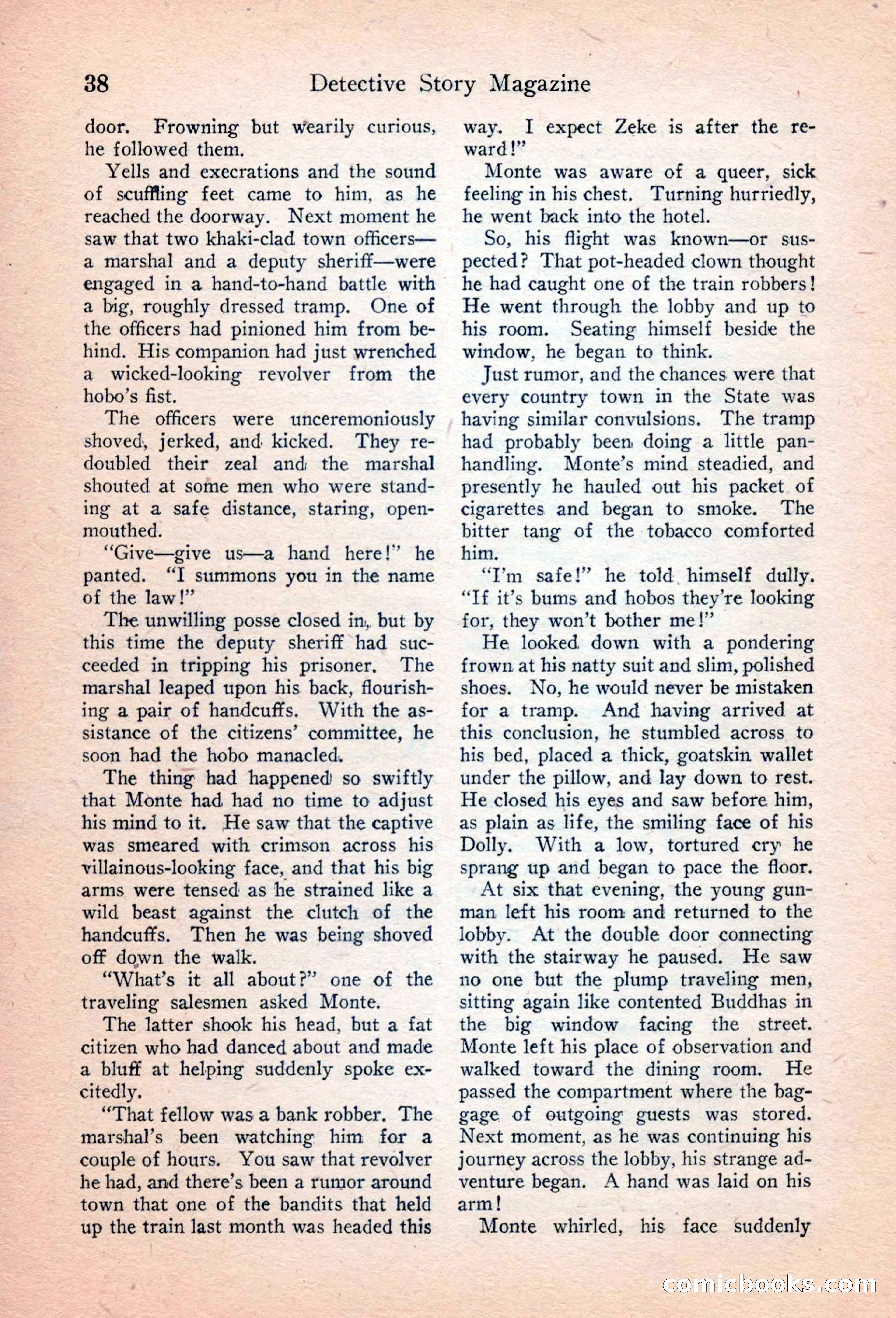 Detective Story Magazine, April 16, 1927 — page 40 of 148