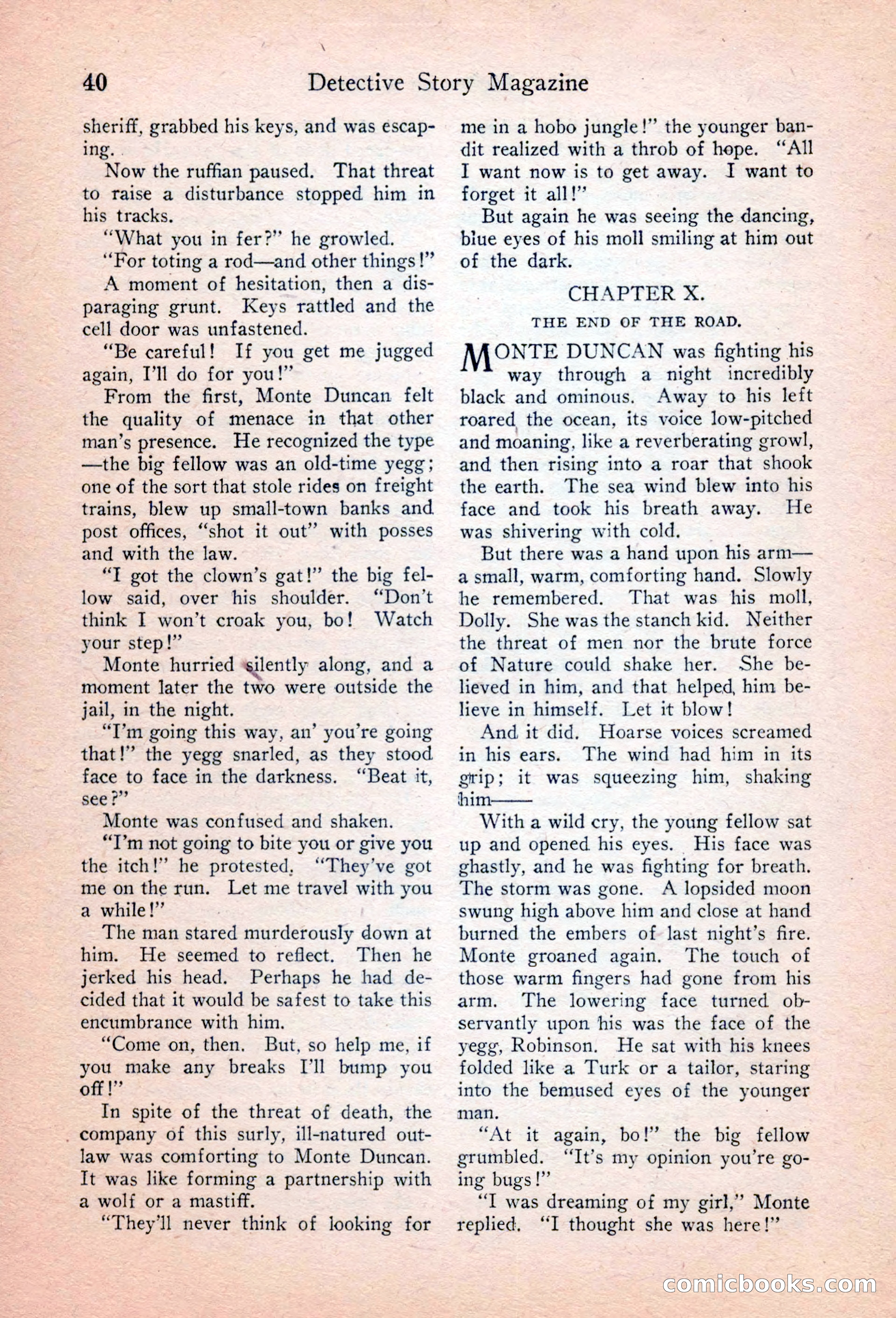 Detective Story Magazine, April 16, 1927 — page 42 of 148