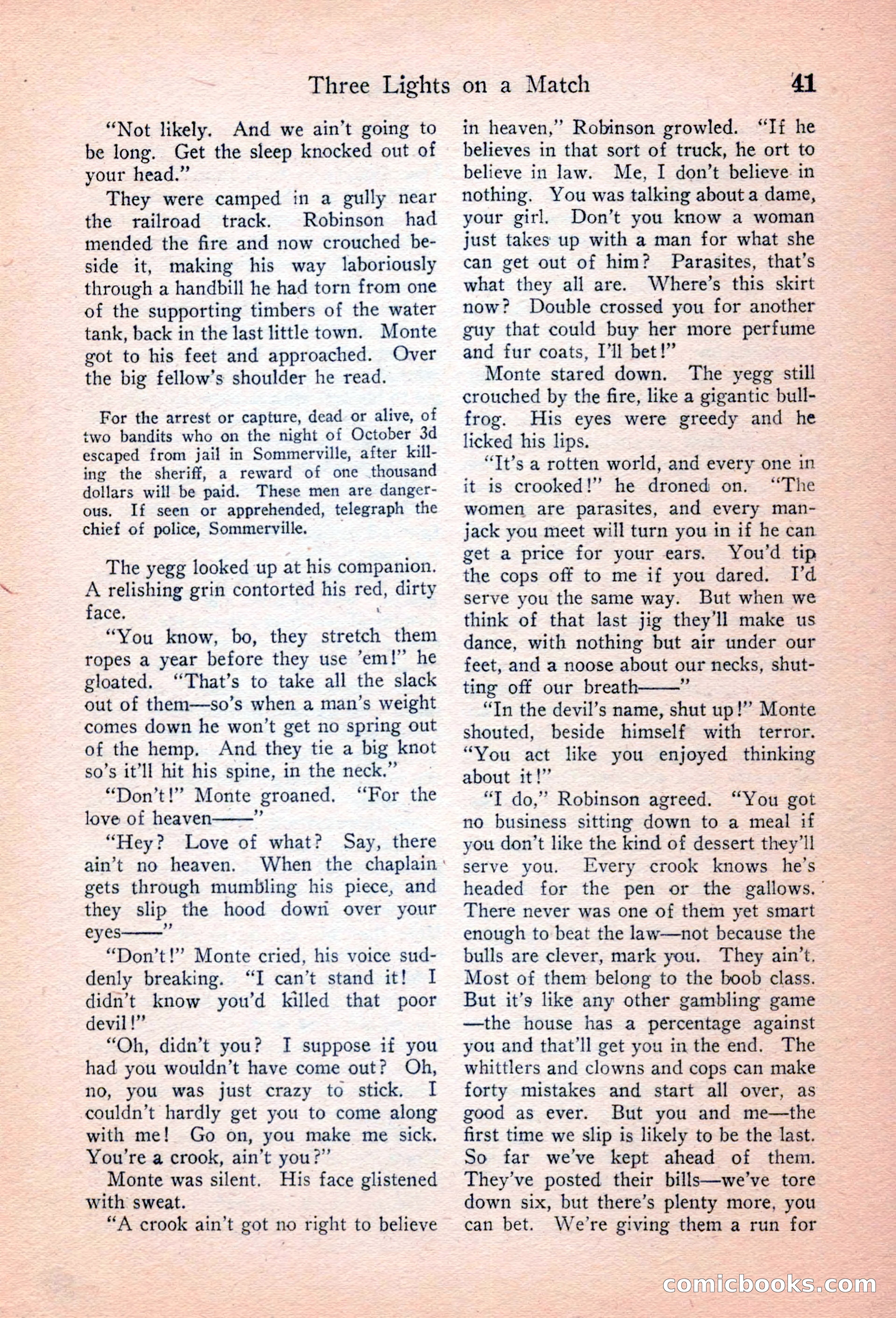 Detective Story Magazine, April 16, 1927 — page 43 of 148