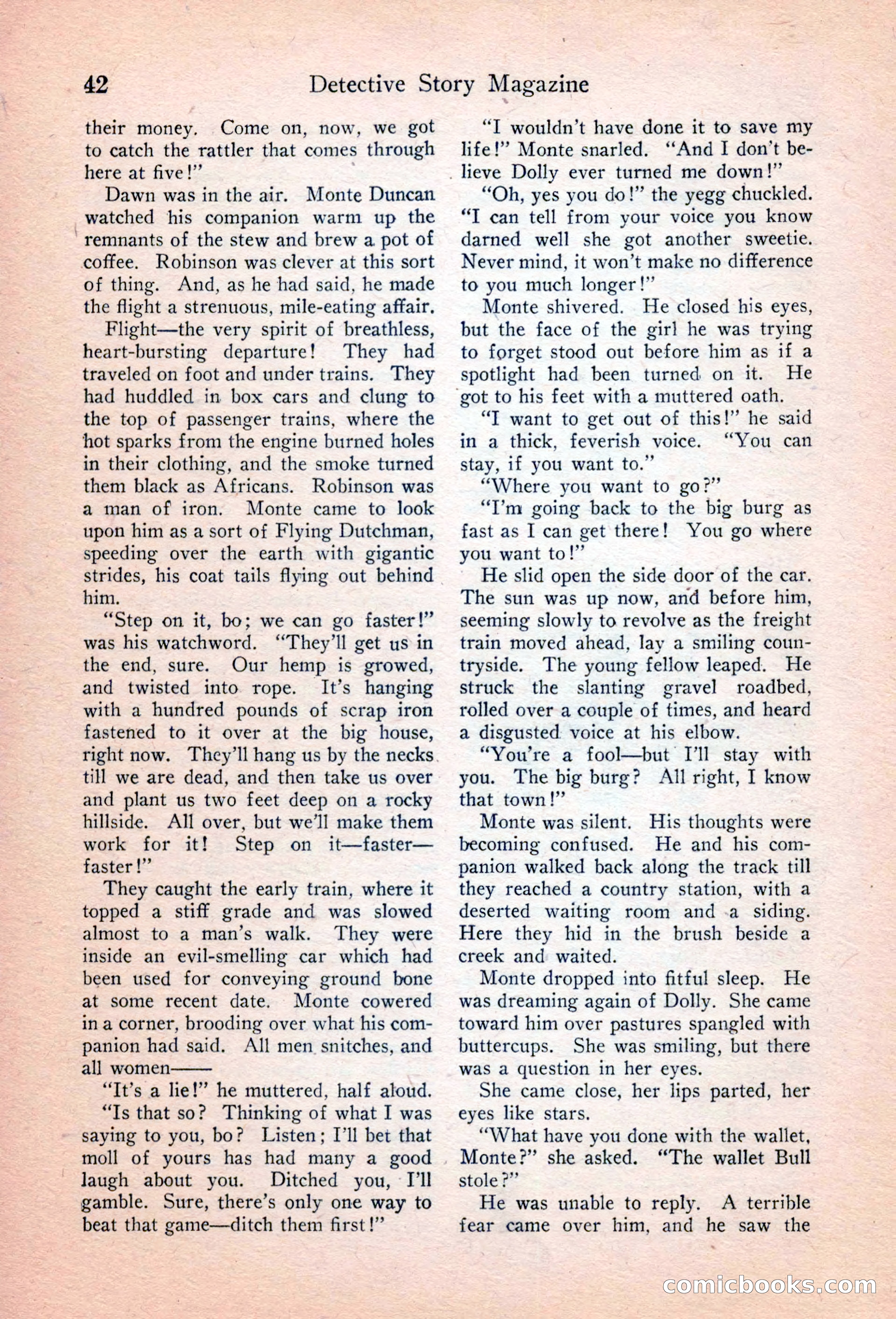Detective Story Magazine, April 16, 1927 — page 44 of 148