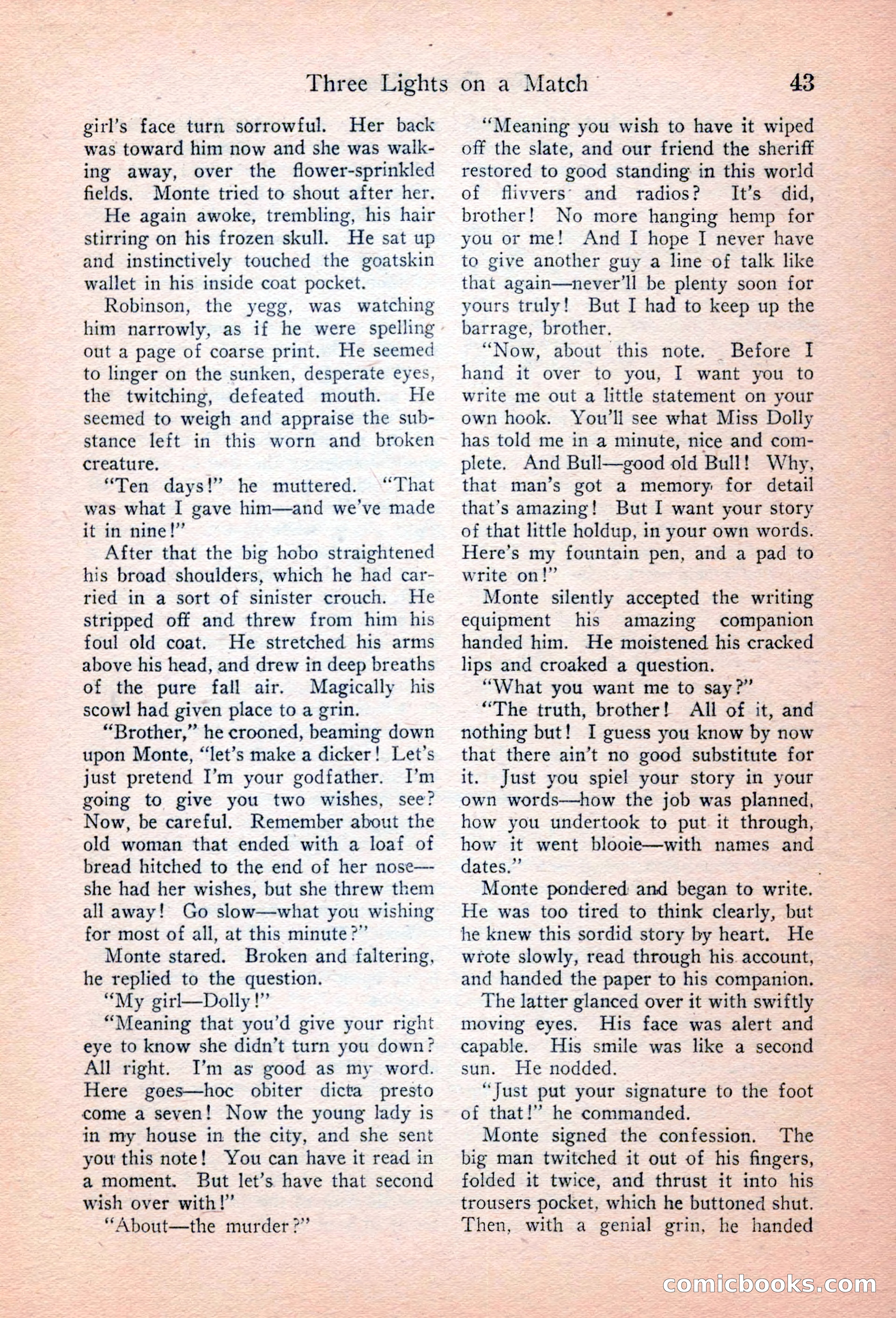 Detective Story Magazine, April 16, 1927 — page 45 of 148