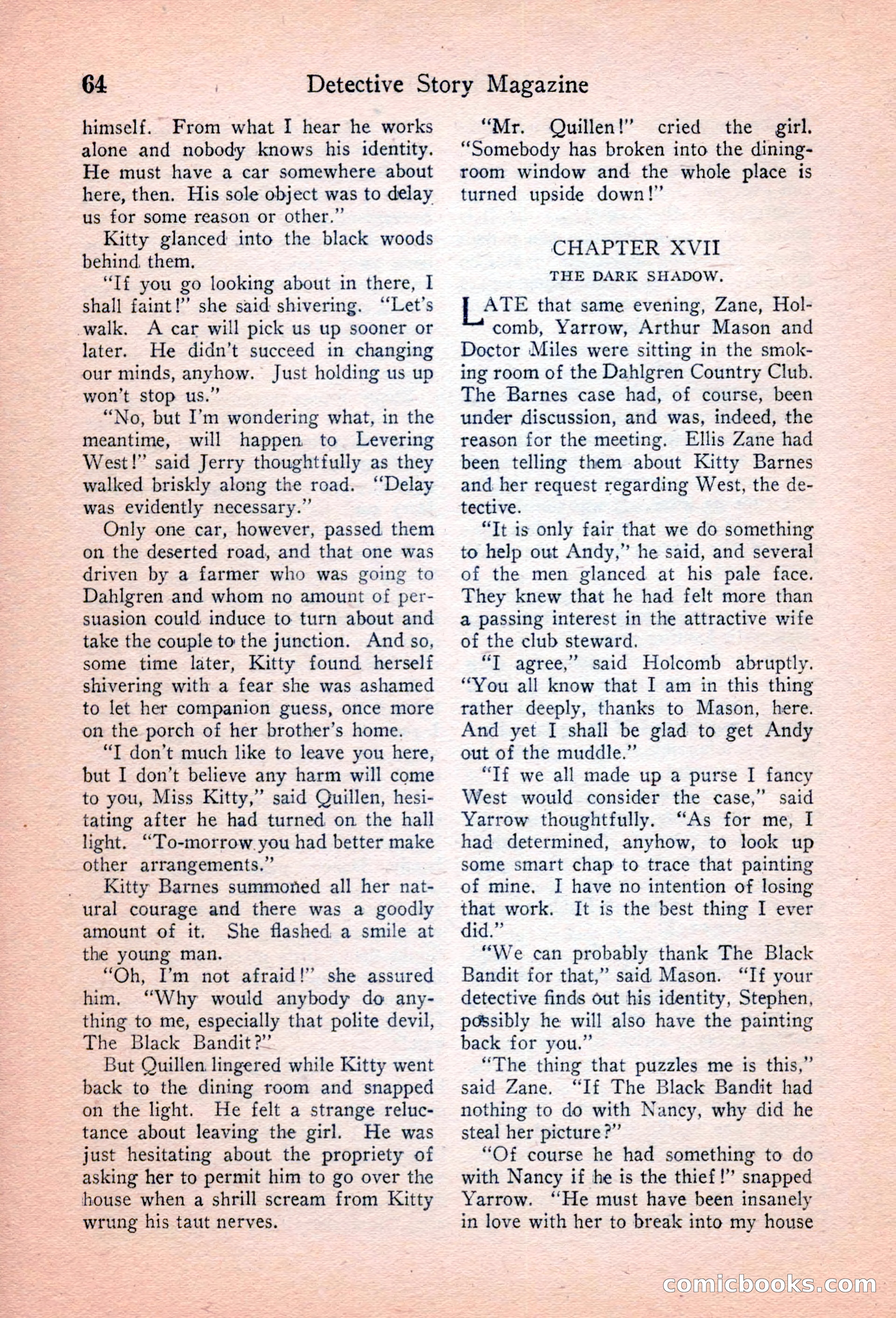 Detective Story Magazine, April 16, 1927 — page 66 of 148