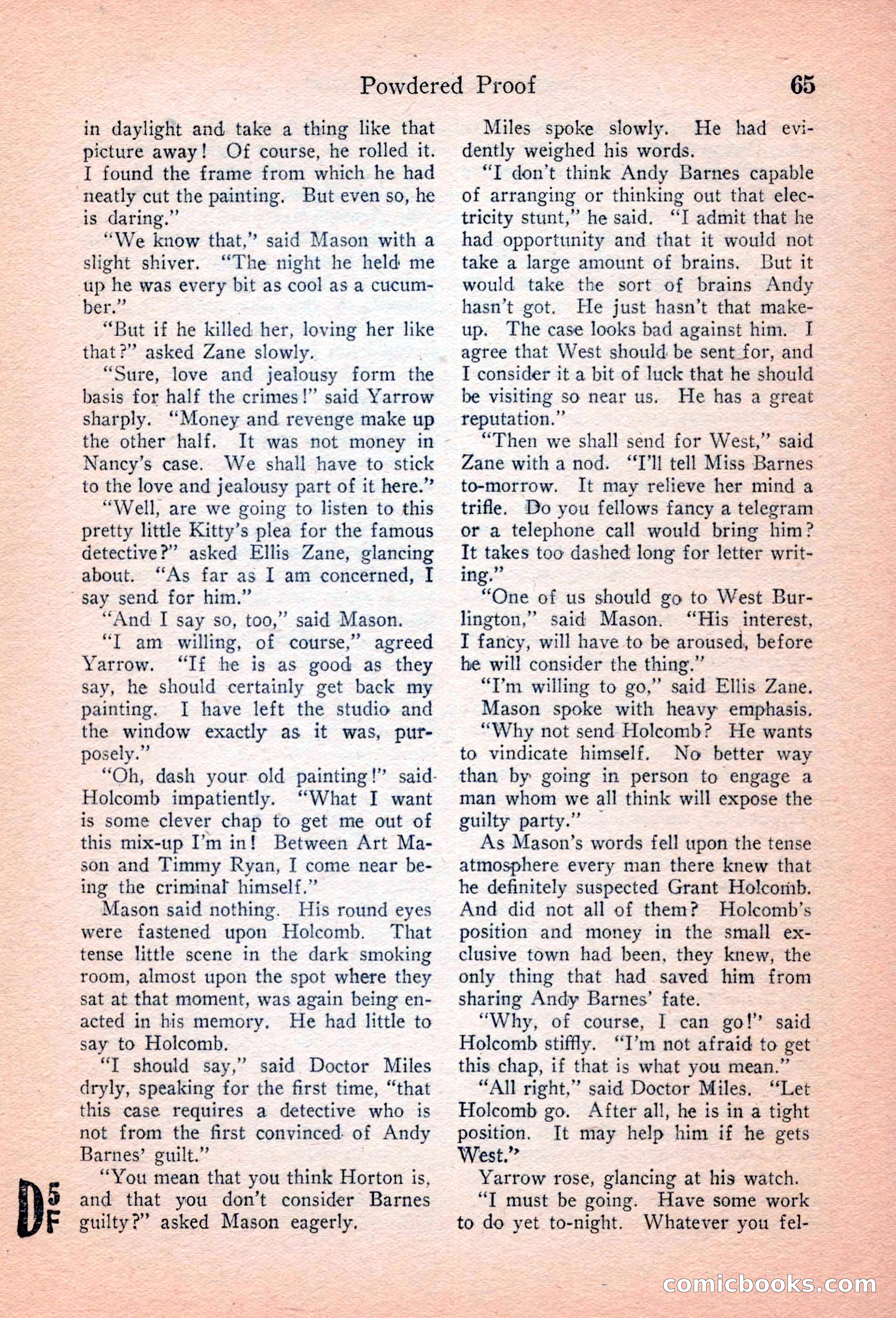 Detective Story Magazine, April 16, 1927 — page 67 of 148