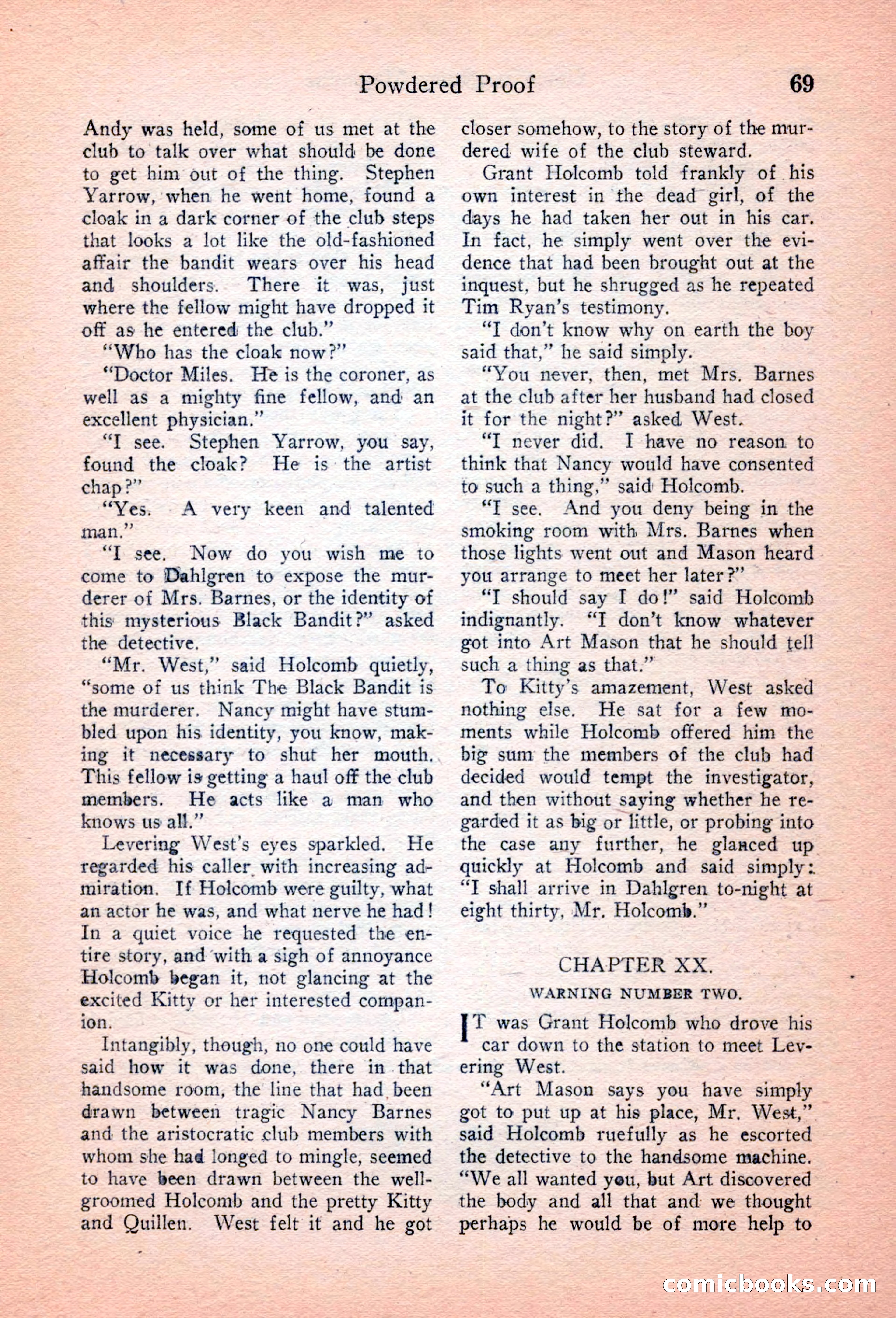 Detective Story Magazine, April 16, 1927 — page 71 of 148