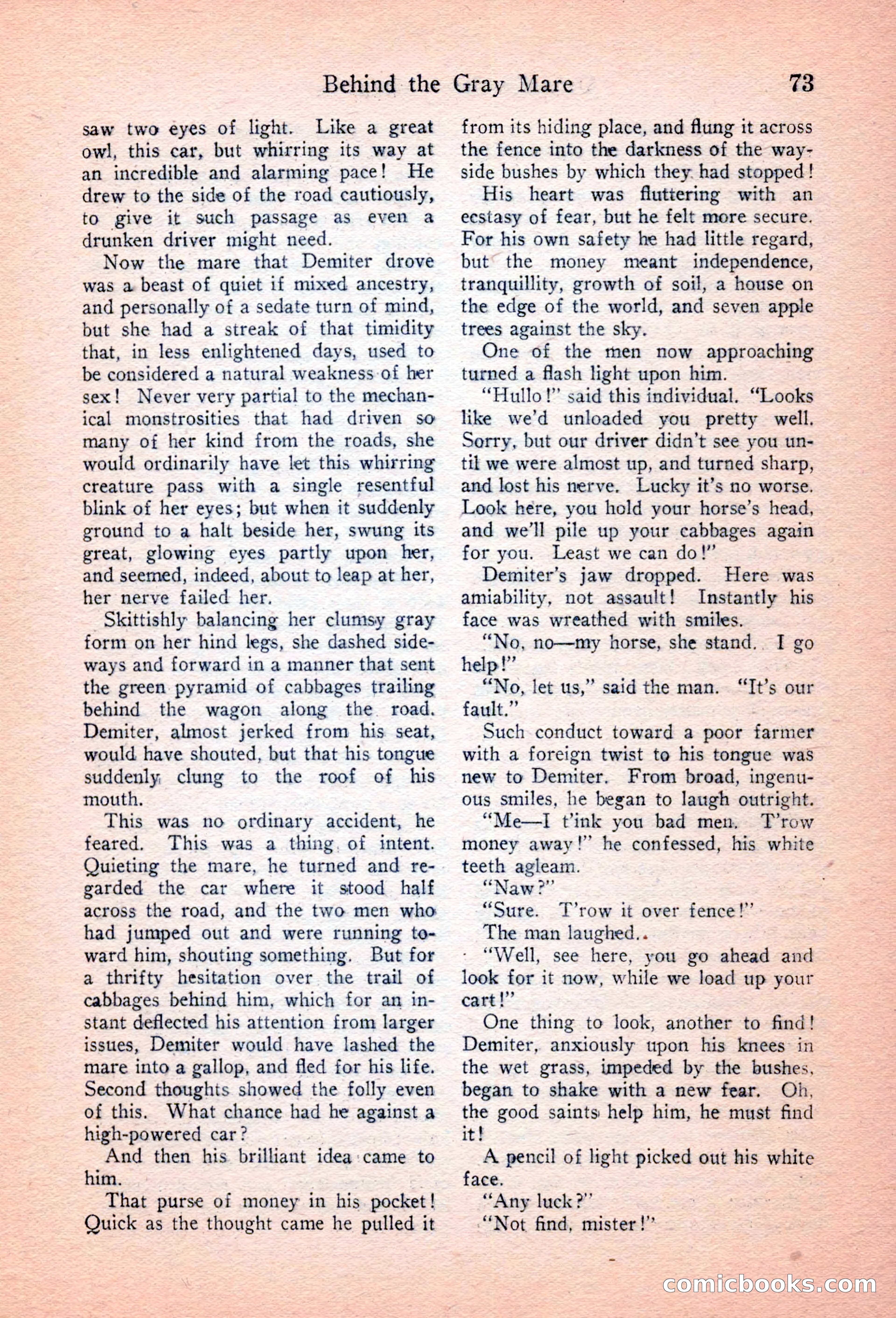 Detective Story Magazine, April 16, 1927 — page 75 of 148